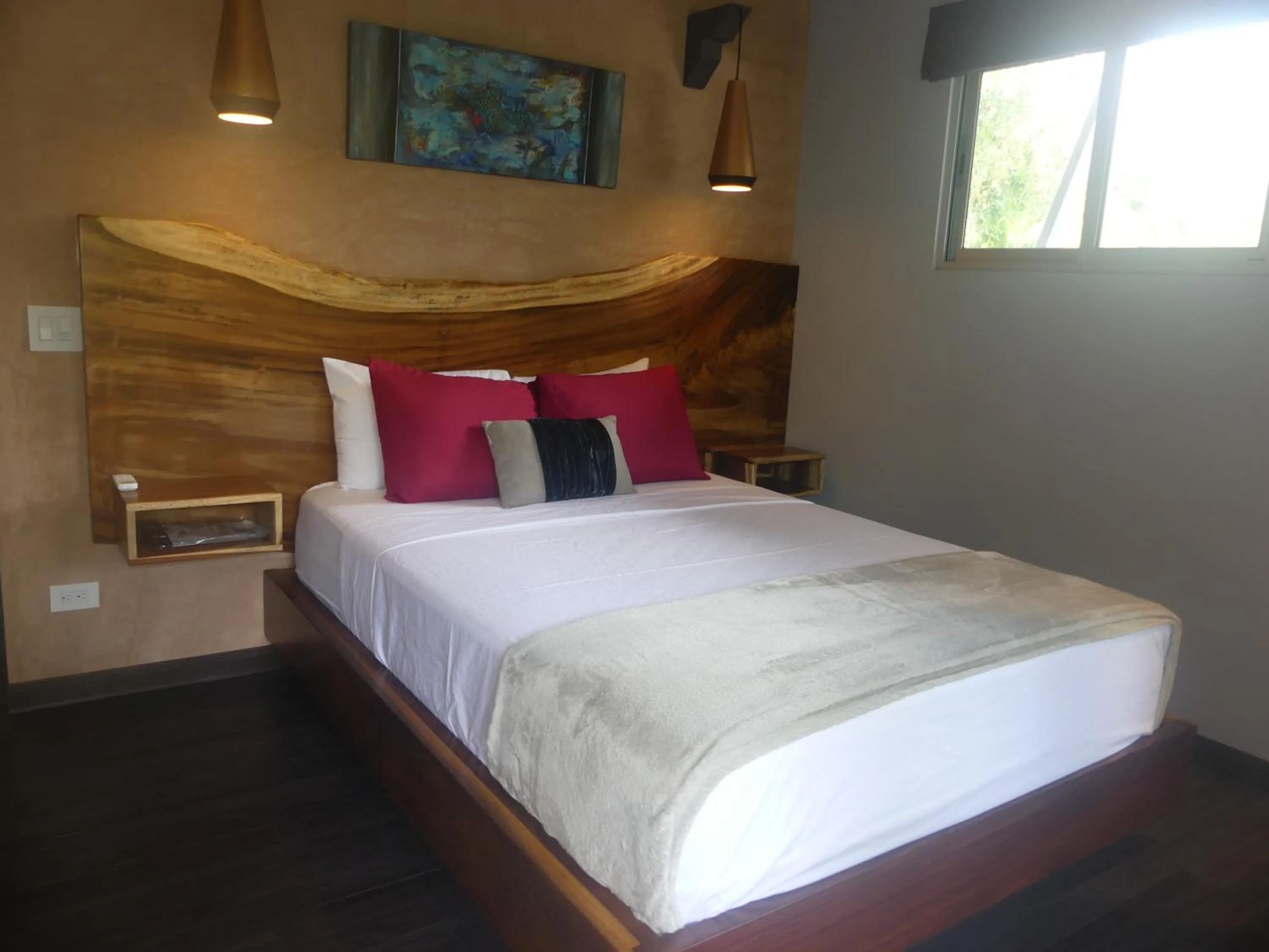 Bed in Hotel FAREMITI Uvita