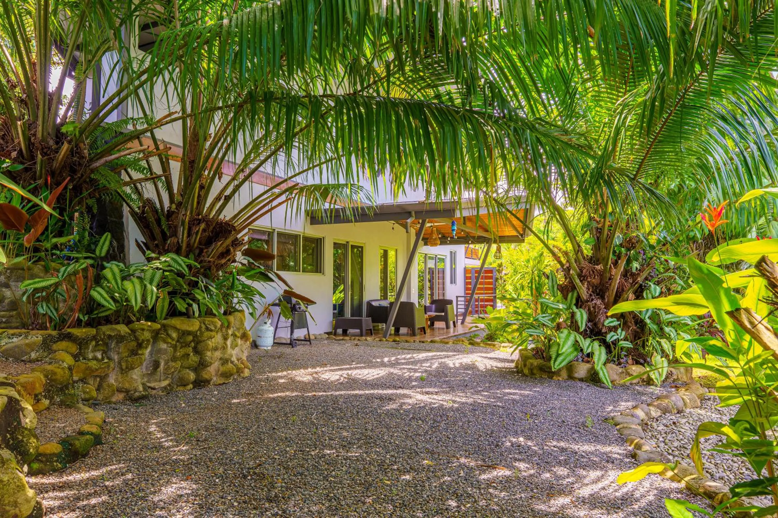 Garden in Hotel FAREMITI Uvita