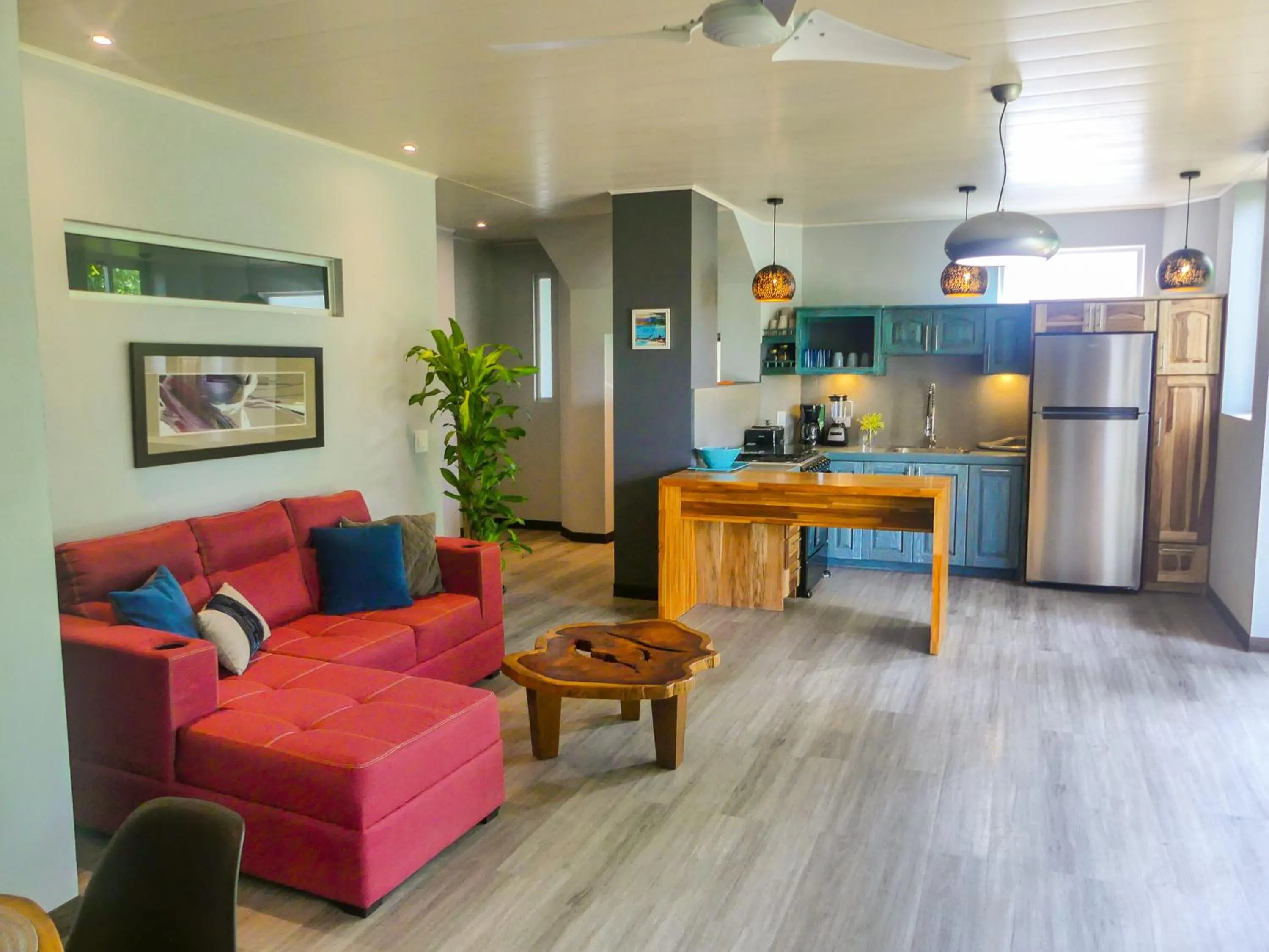 Living room in Hotel FAREMITI Uvita