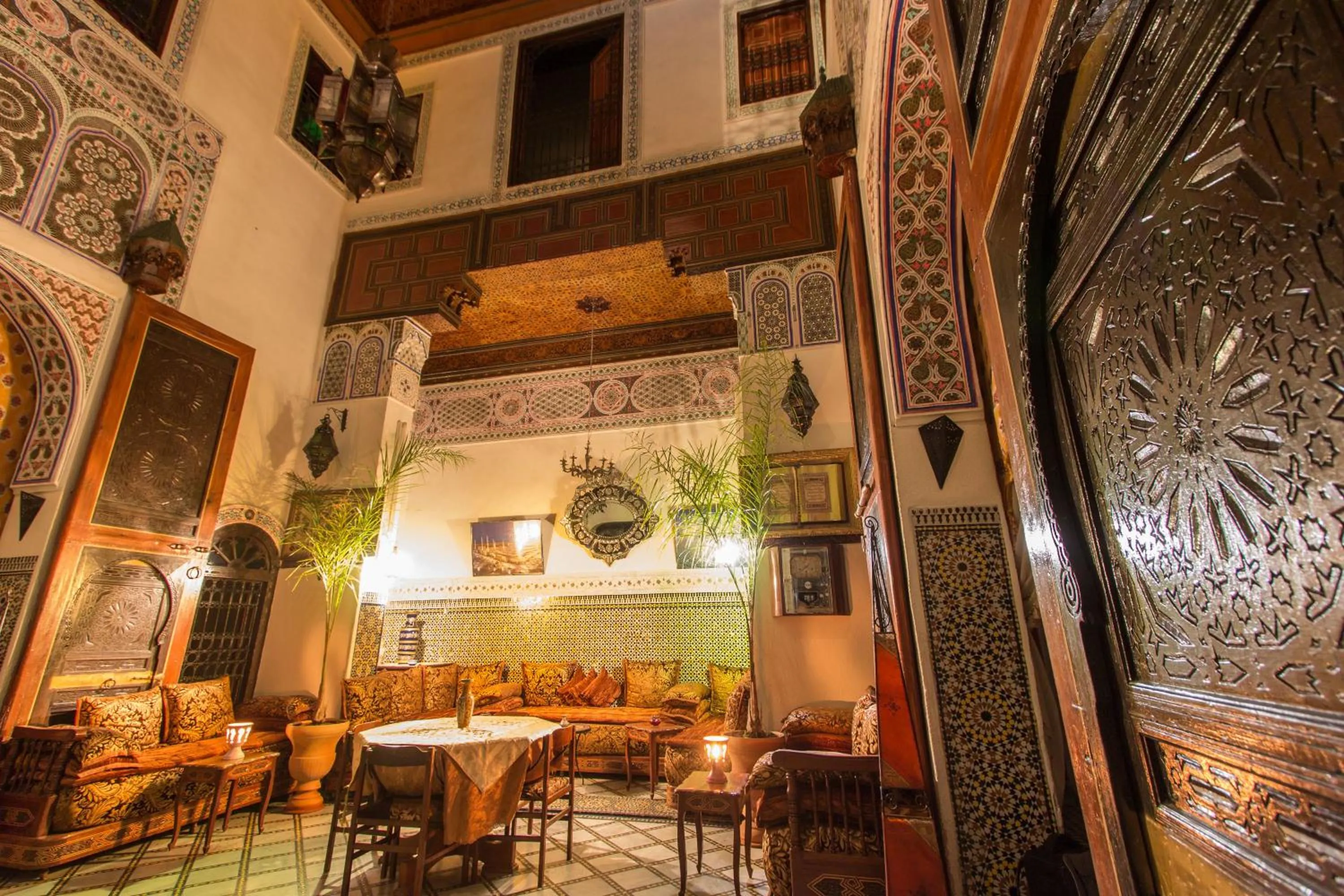 Patio in Riad Meski