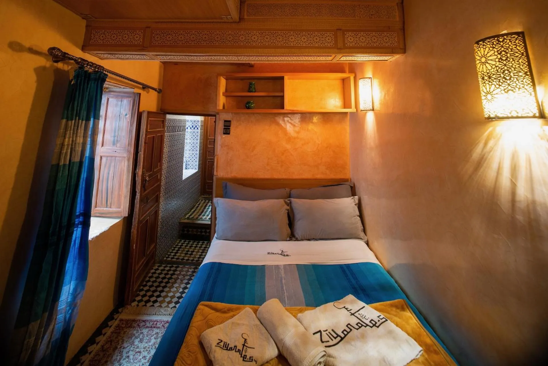 Bedroom, Bed in Riad Meski