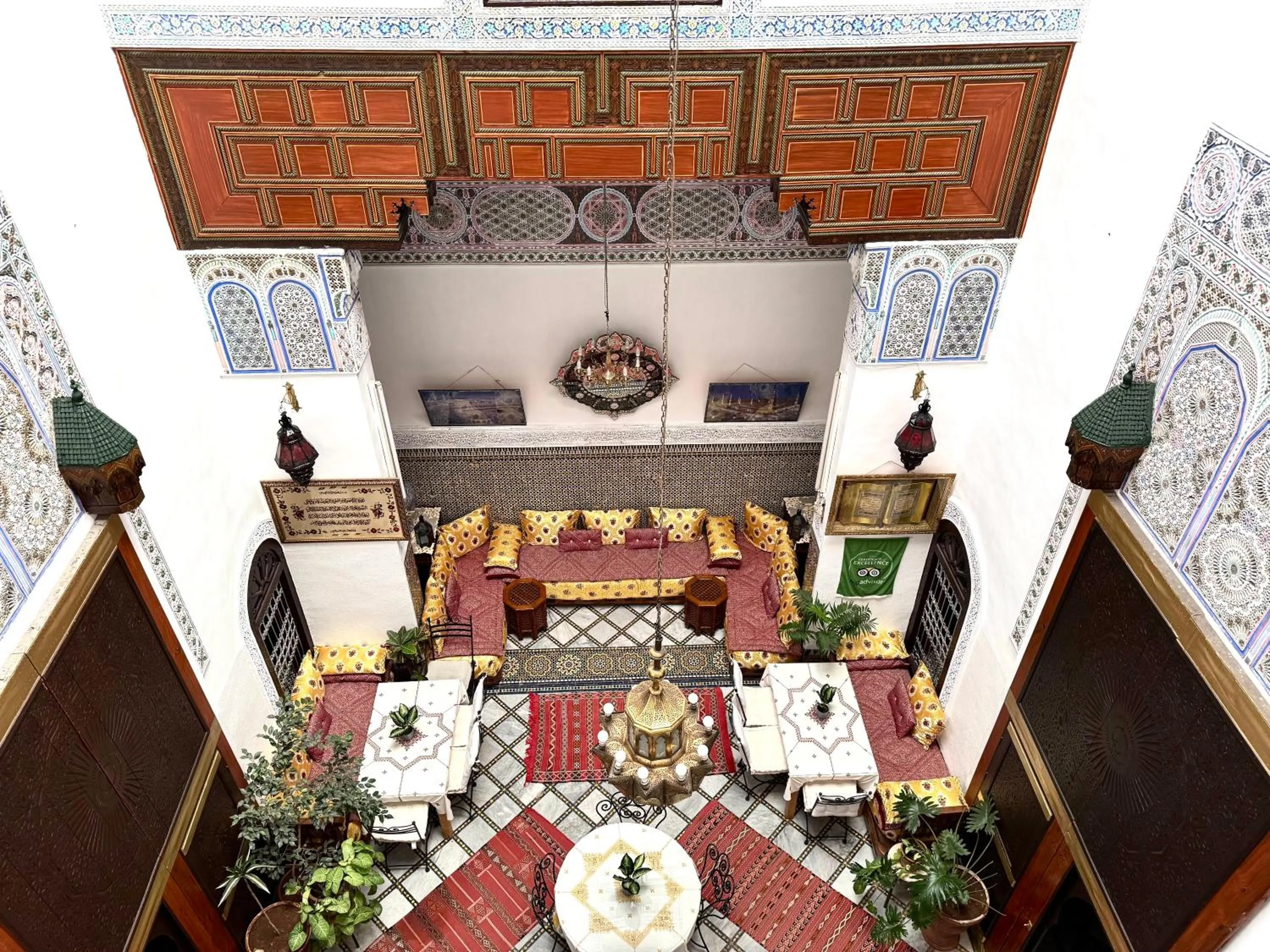 Living room in Riad Meski