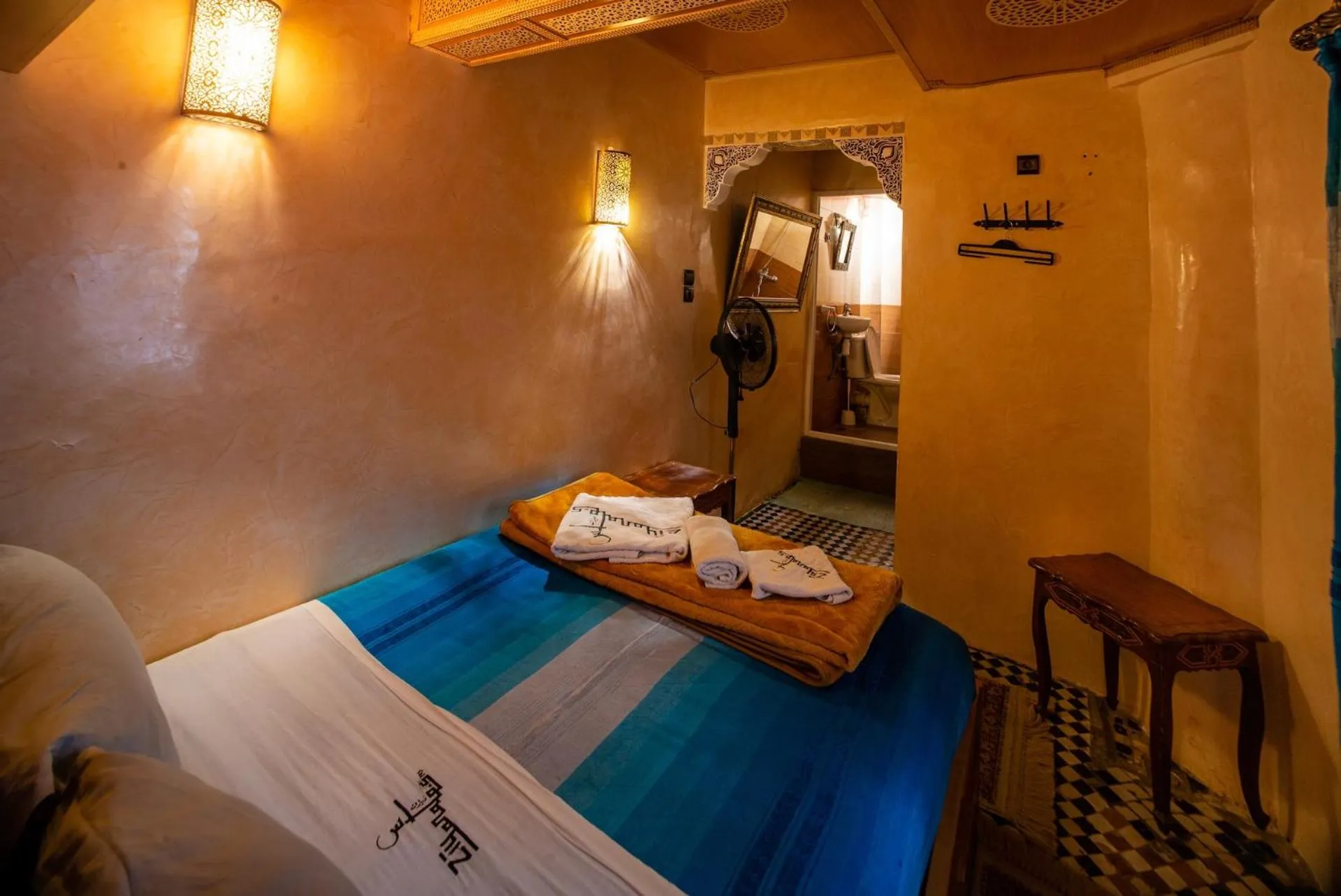 Bedroom, Bed in Riad Meski