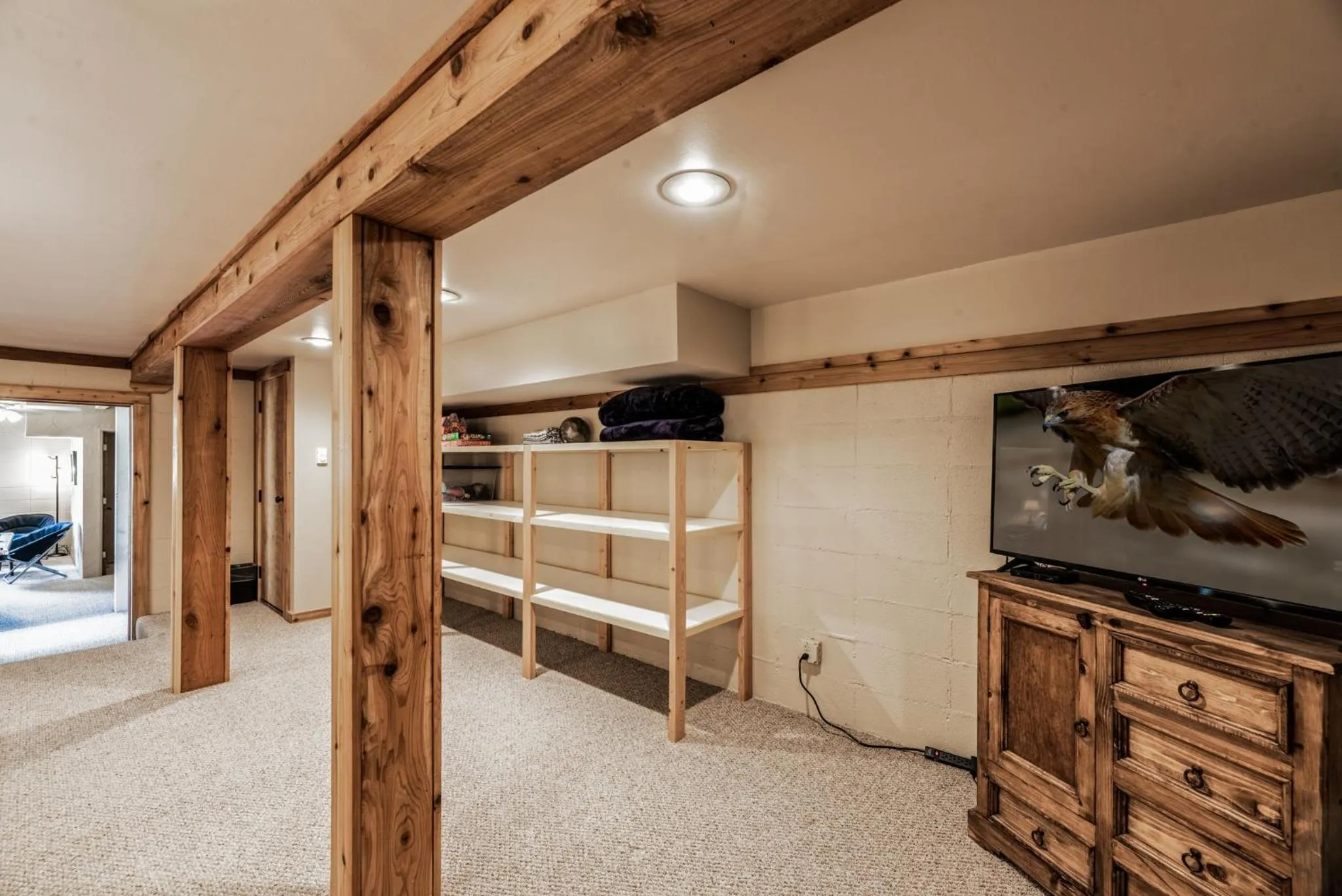 Bed in The Painted Horse Retreat