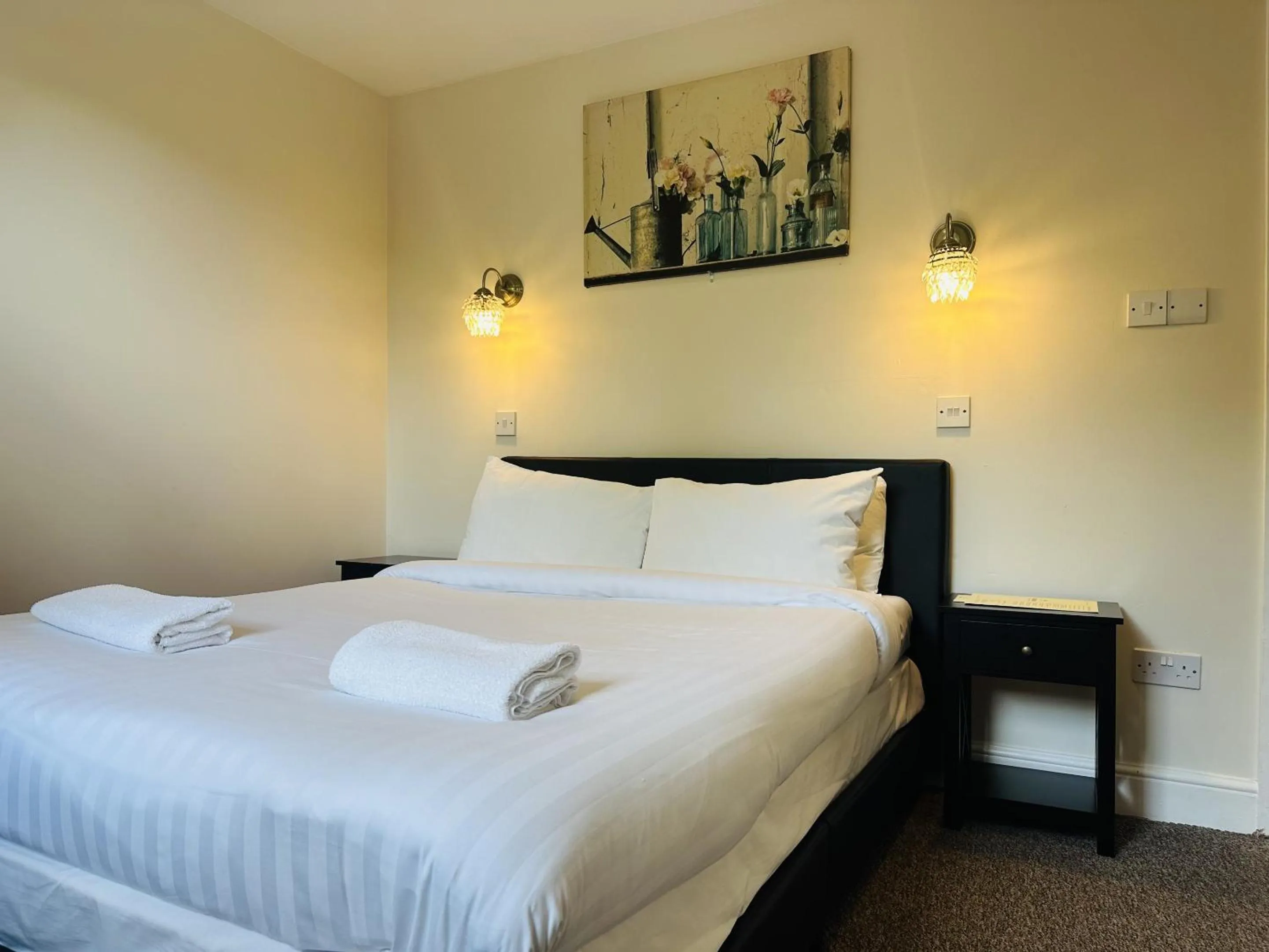 Bedroom, Bed in woodcock inn