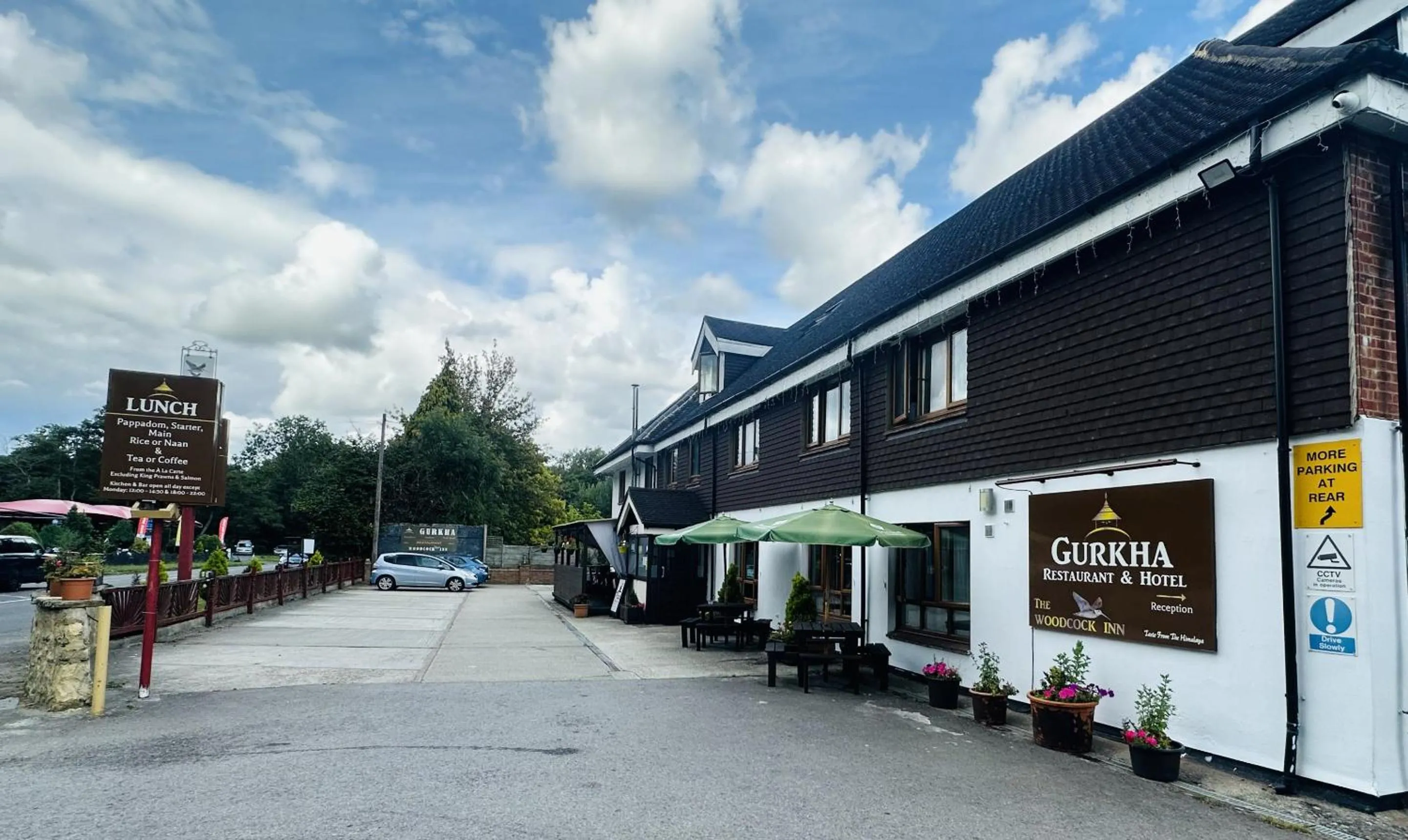 Property building in woodcock inn