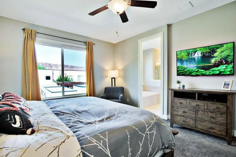 Bed in Entrada at Moab 421 and 425