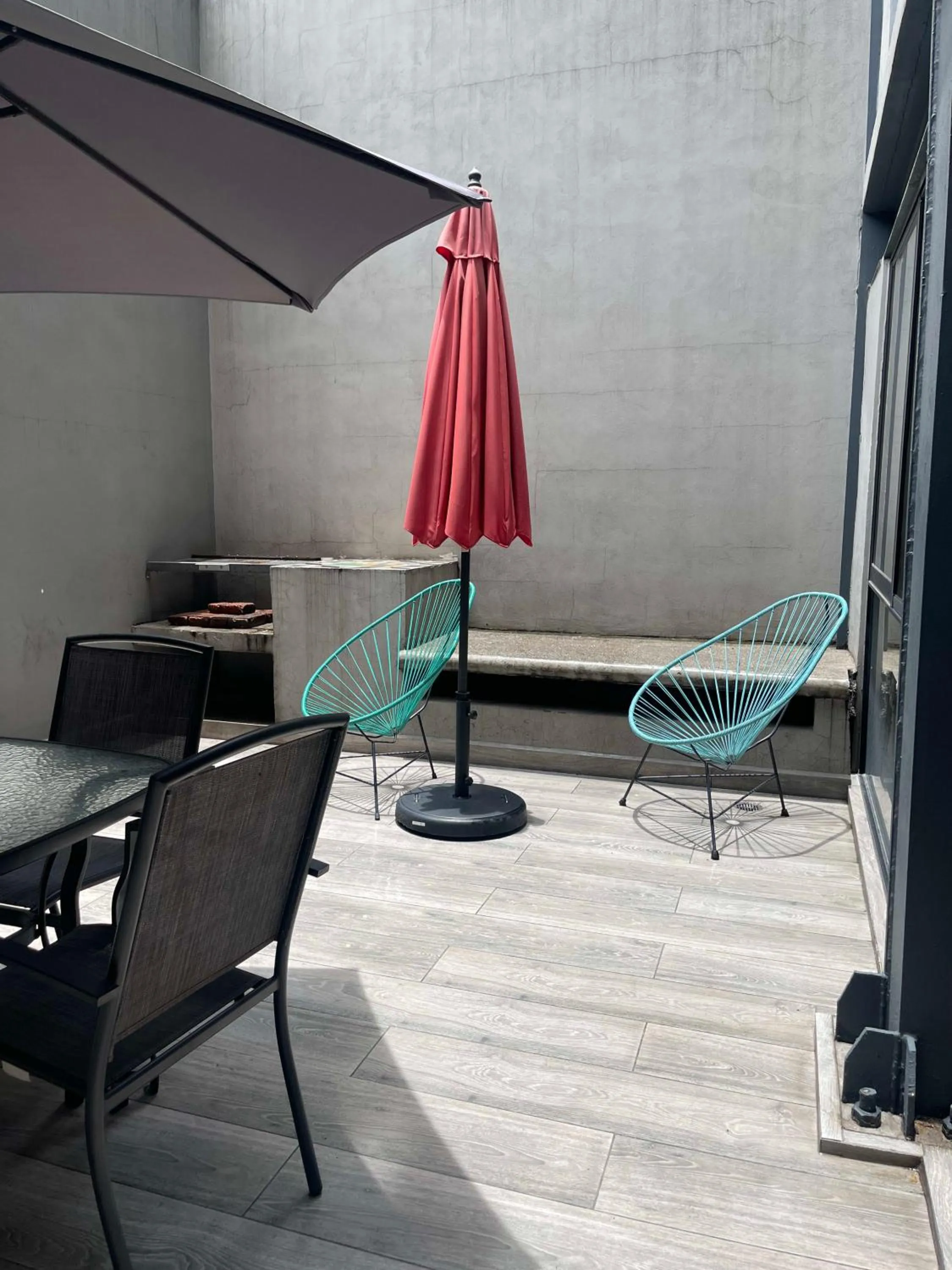 TERRAZA a una cuadra del Angel, King size Bed