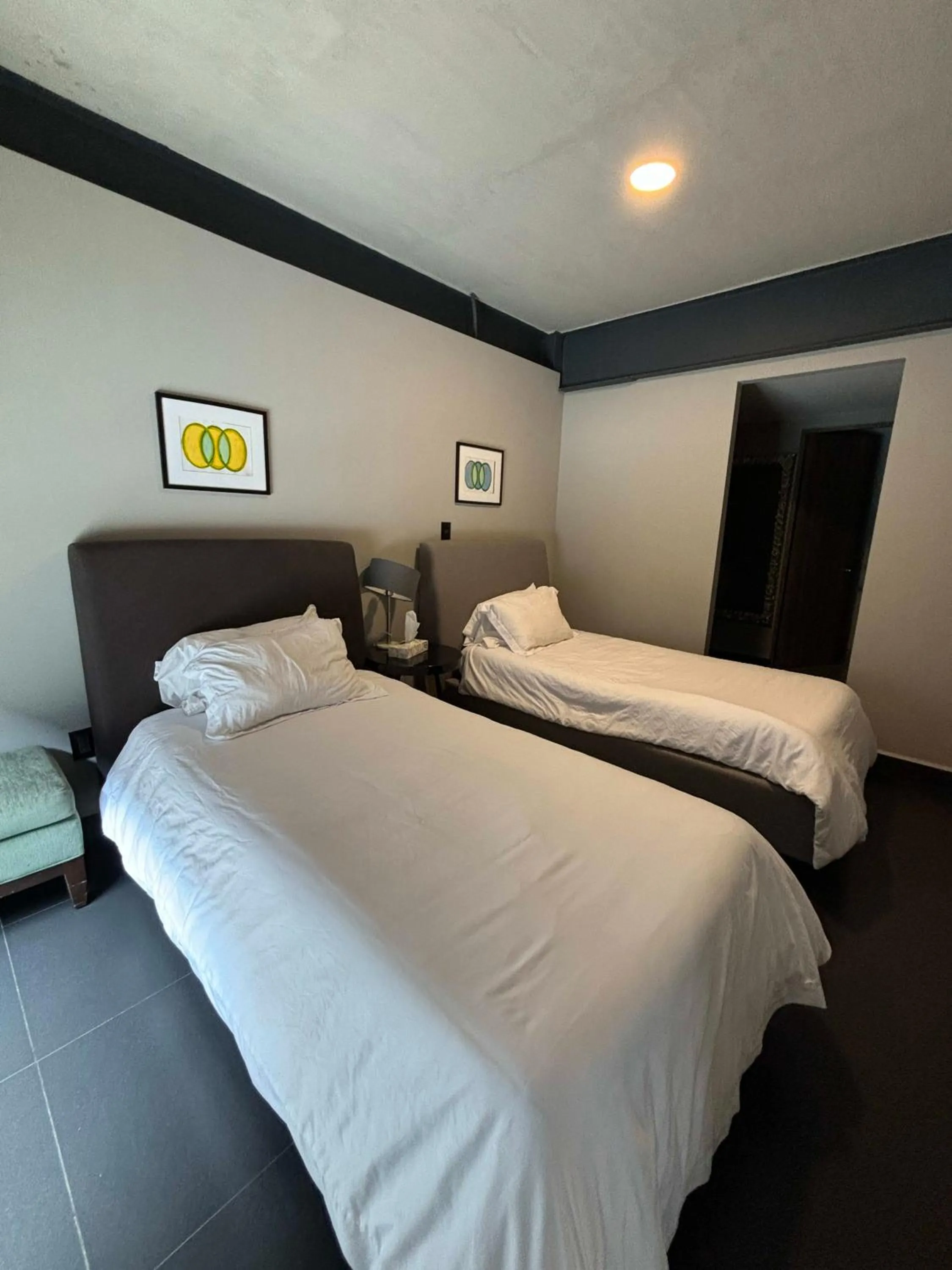 TERRAZA a una cuadra del Angel, King size Bed