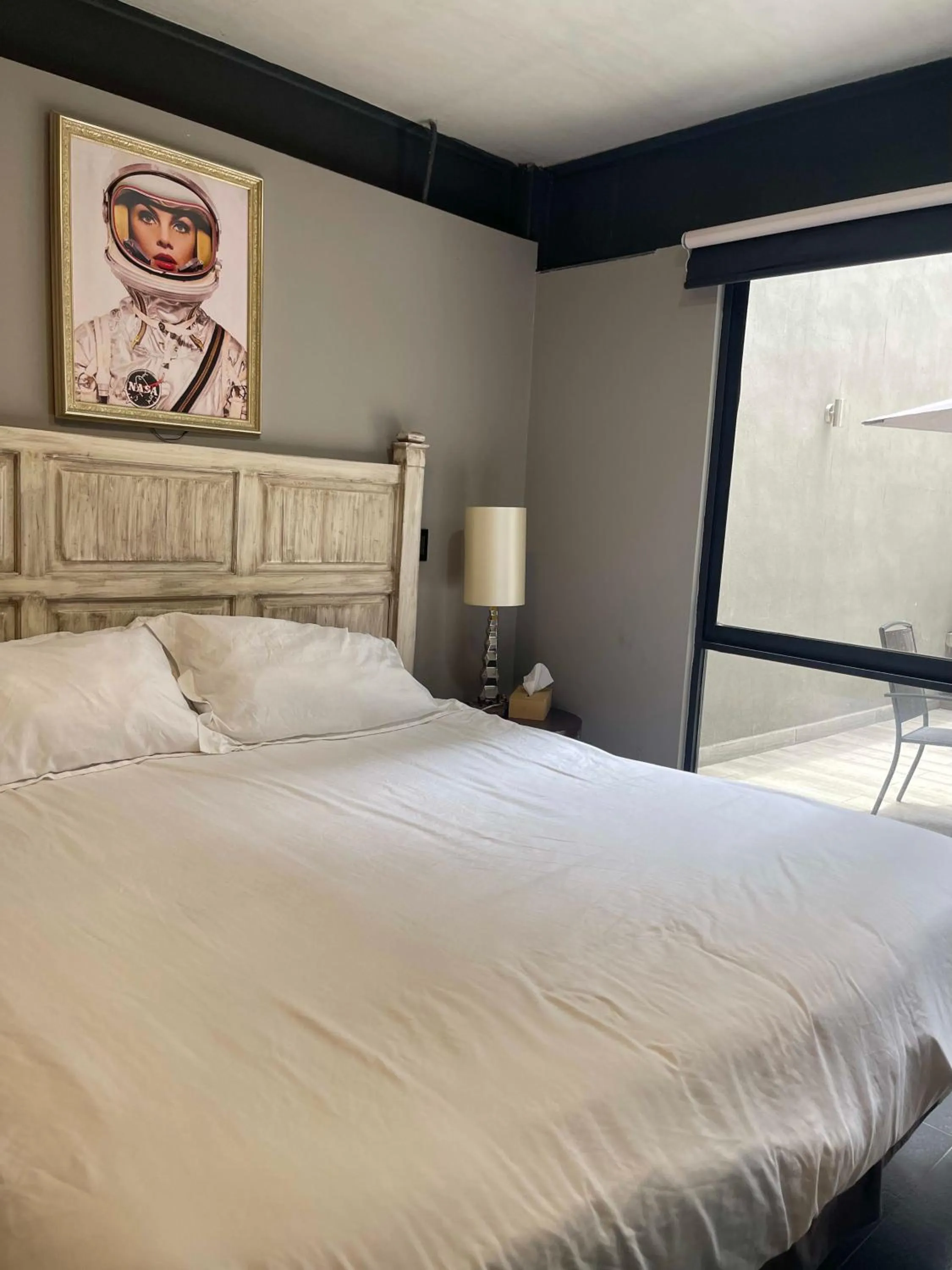 TERRAZA a una cuadra del Angel, King size Bed