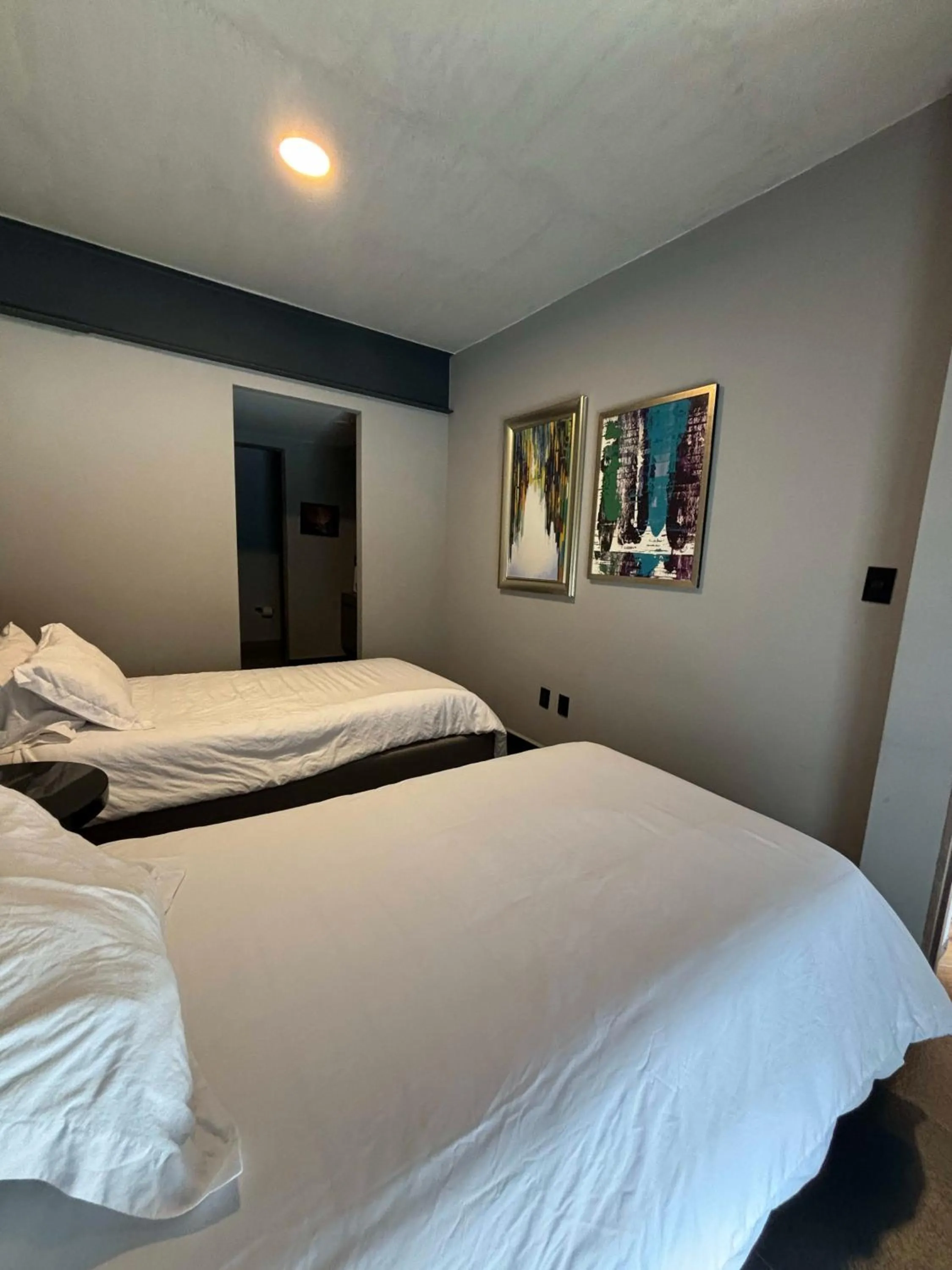 TERRAZA a una cuadra del Angel, King size Bed