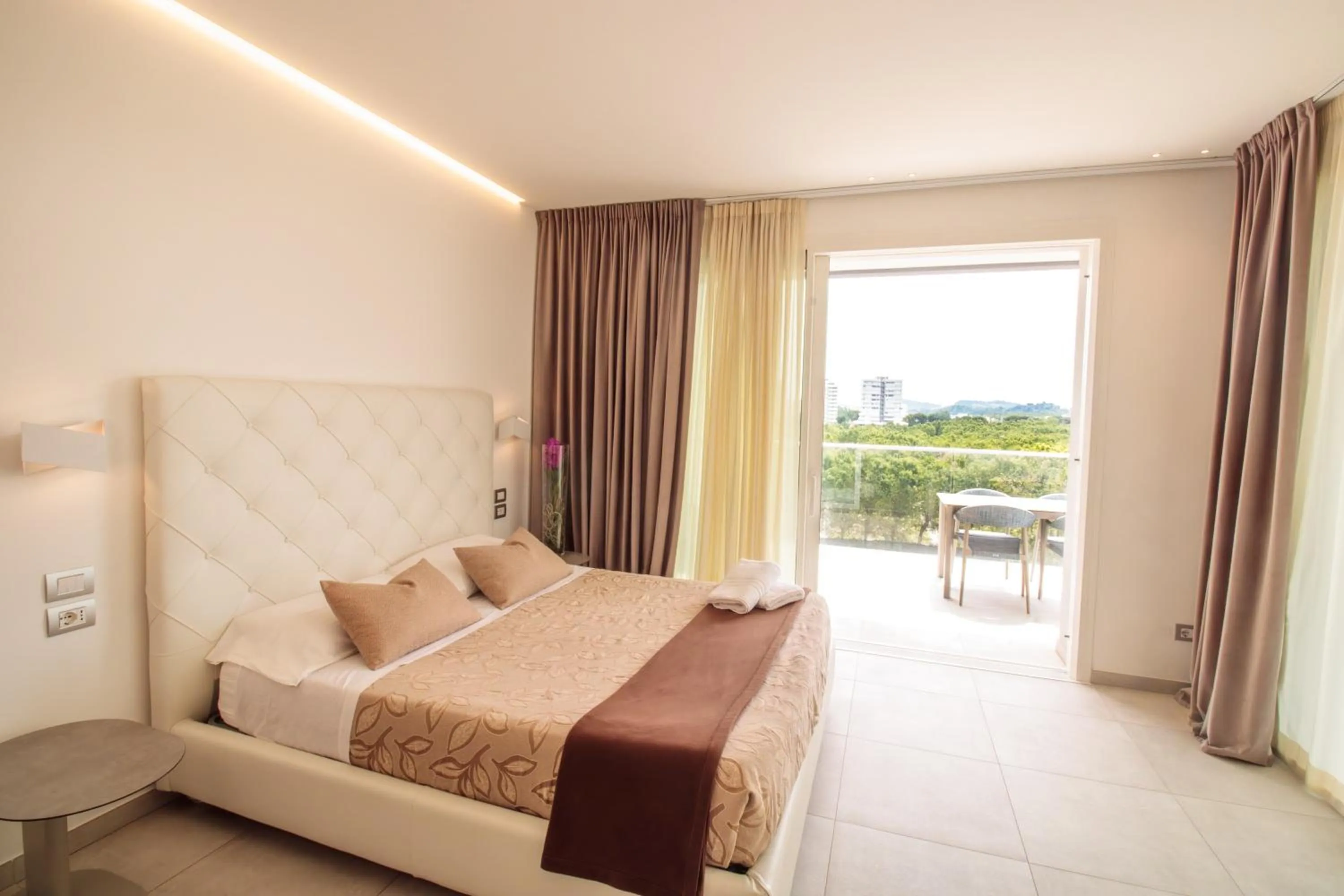 Bed in Hotel Residence Imperial