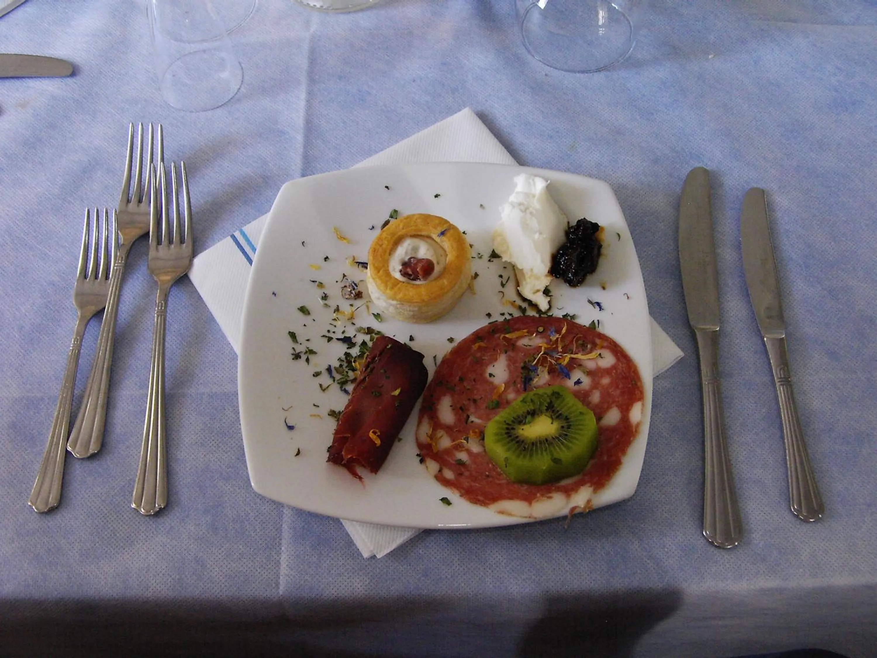 Food close-up in Hotel Metron