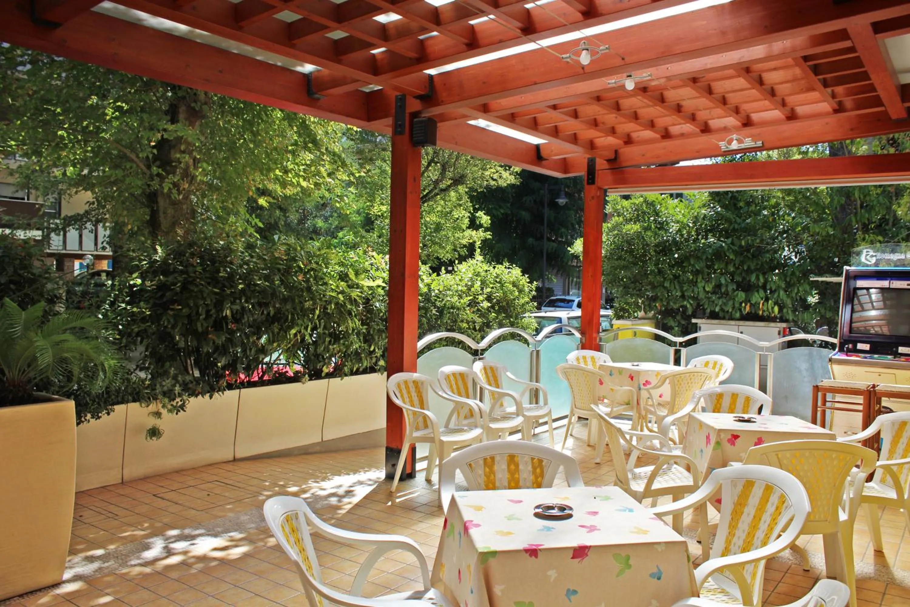 Garden in Hotel Metron
