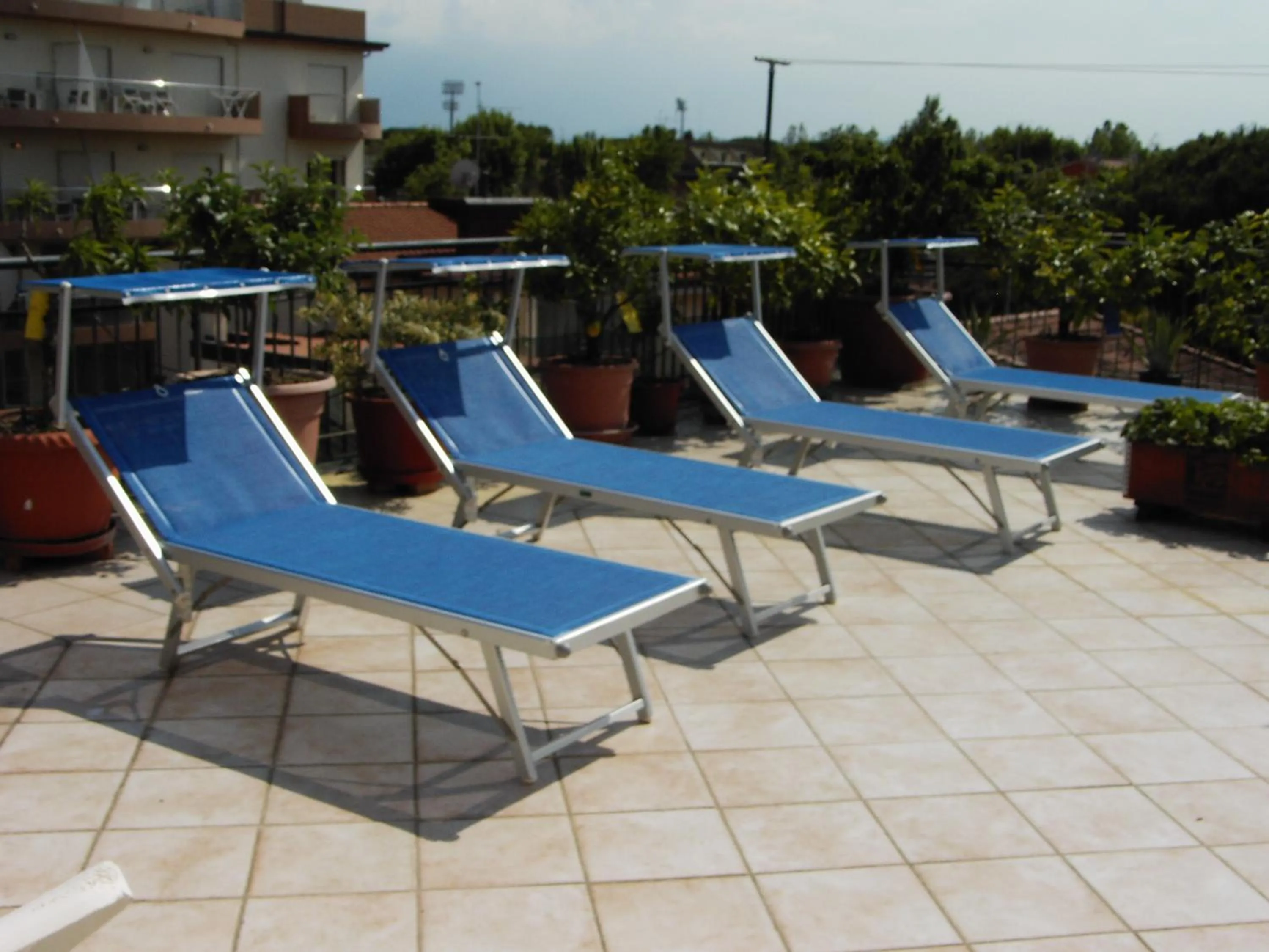 Balcony/Terrace in Hotel Metron