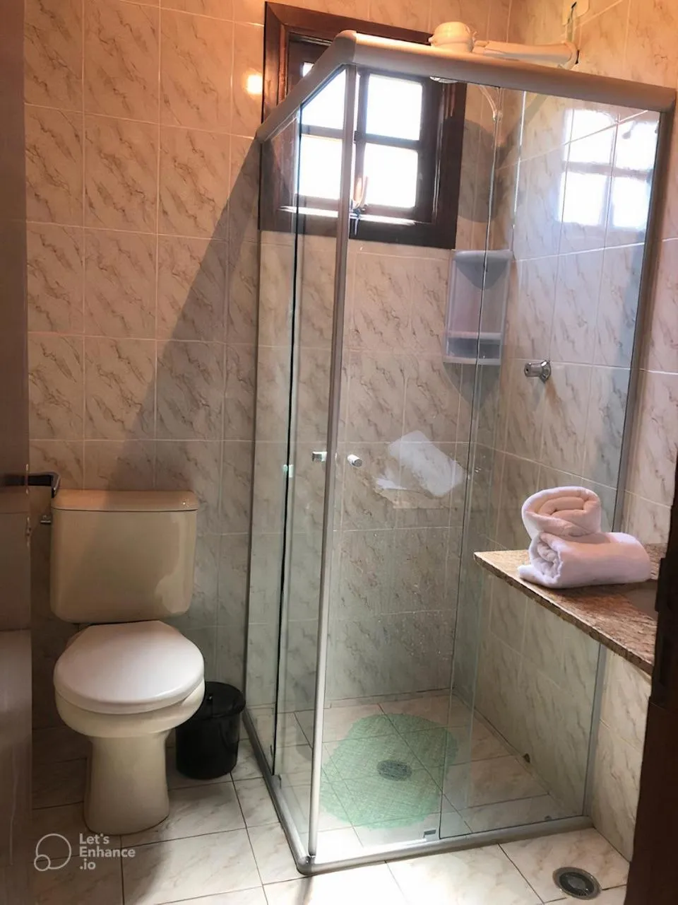 Bathroom in Pousada Realeza Atibaia