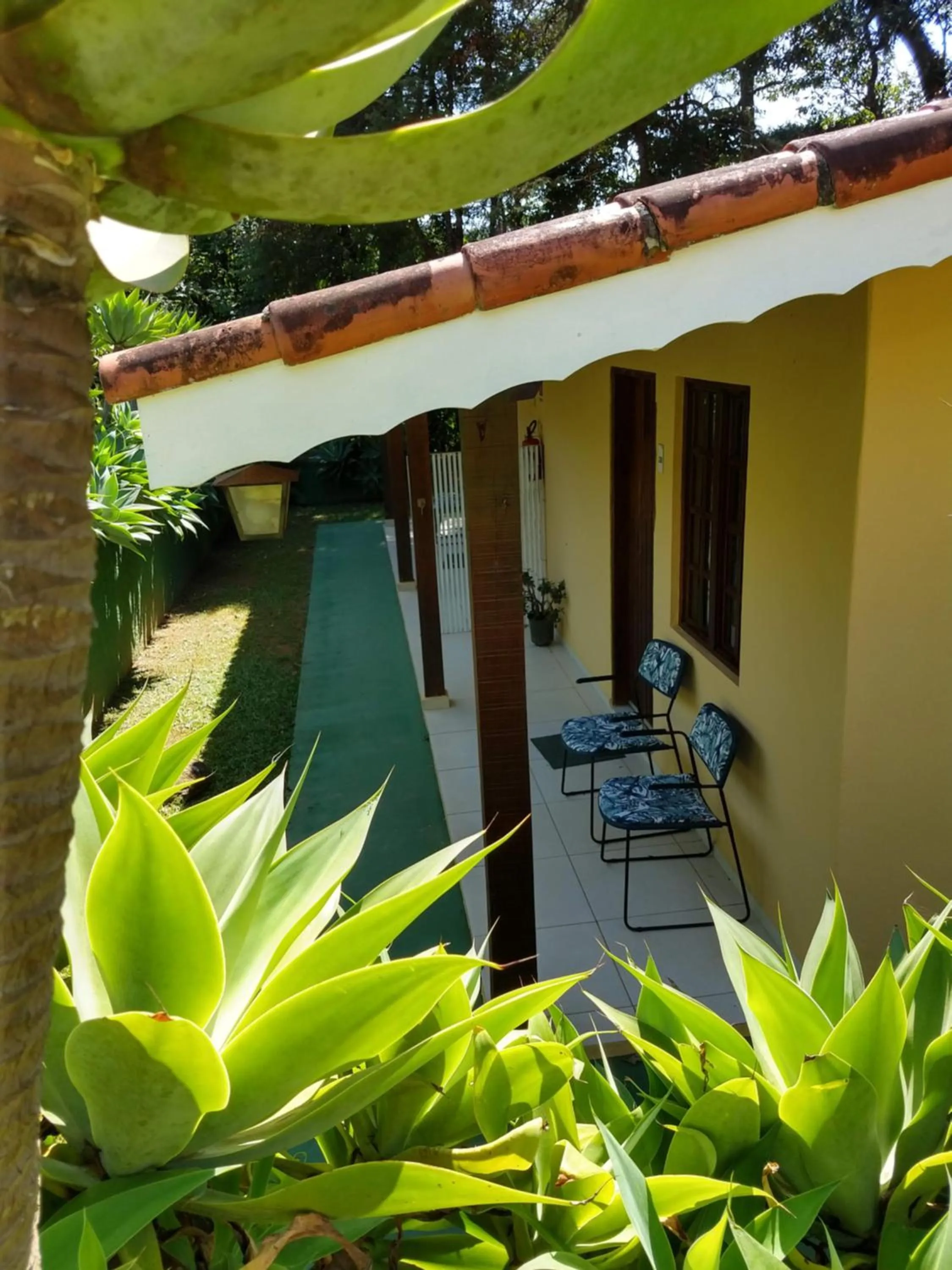 Patio in Pousada Realeza Atibaia