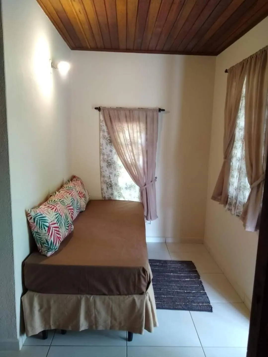 Bed in Pousada Realeza Atibaia