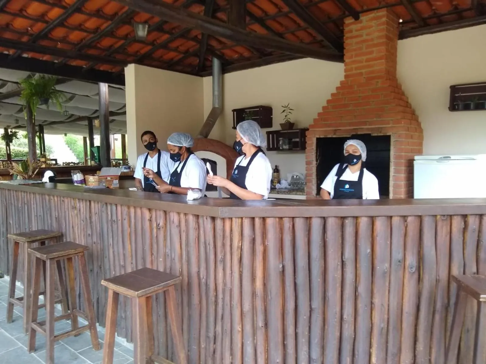 Staff in Pousada Realeza Atibaia