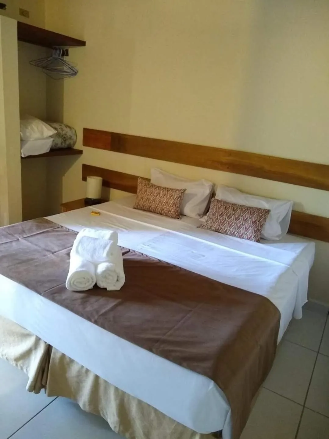 Bed in Pousada Realeza Atibaia