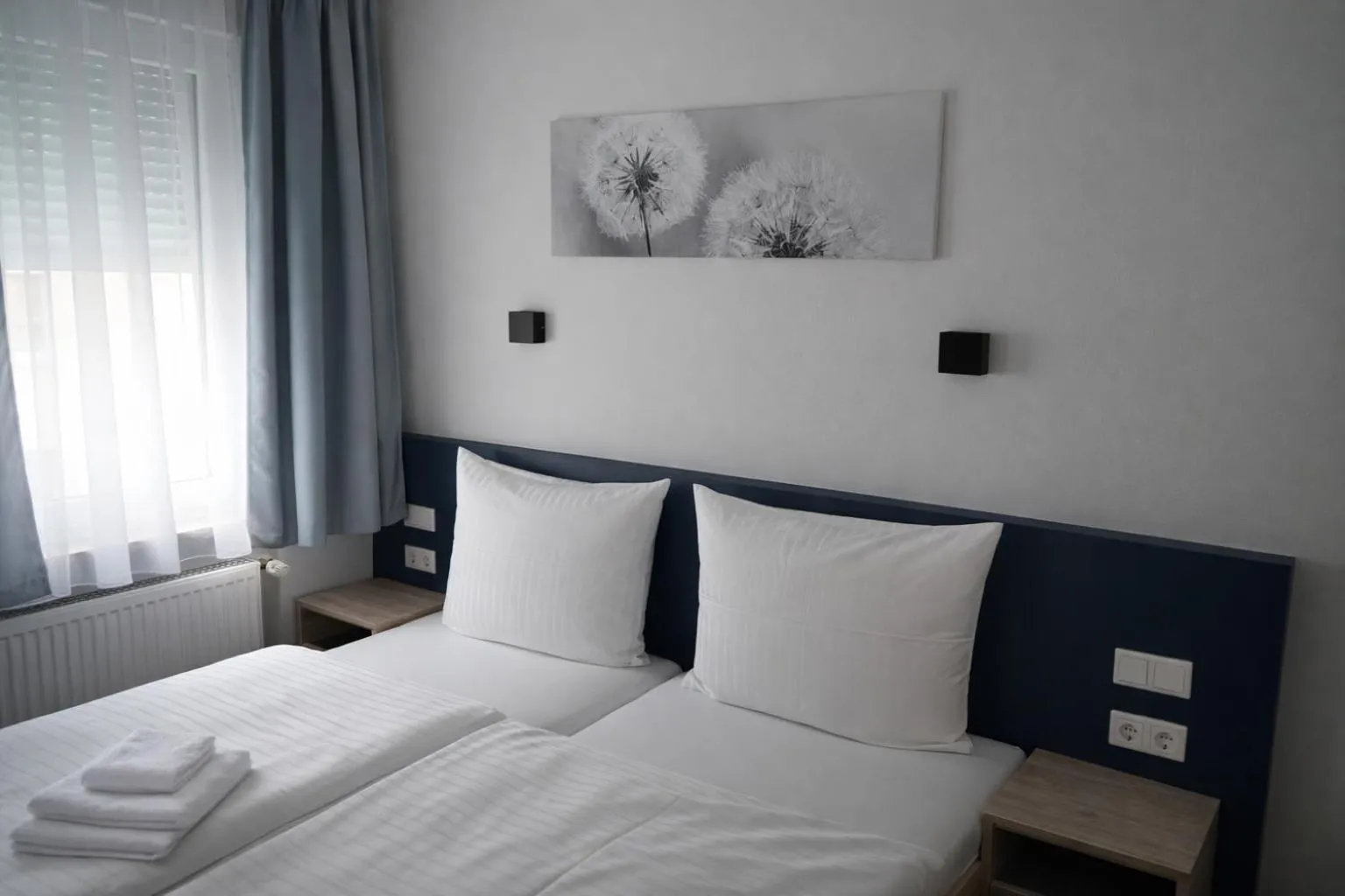 Bed in Hotel Central City Hbf Nürnberg Garni