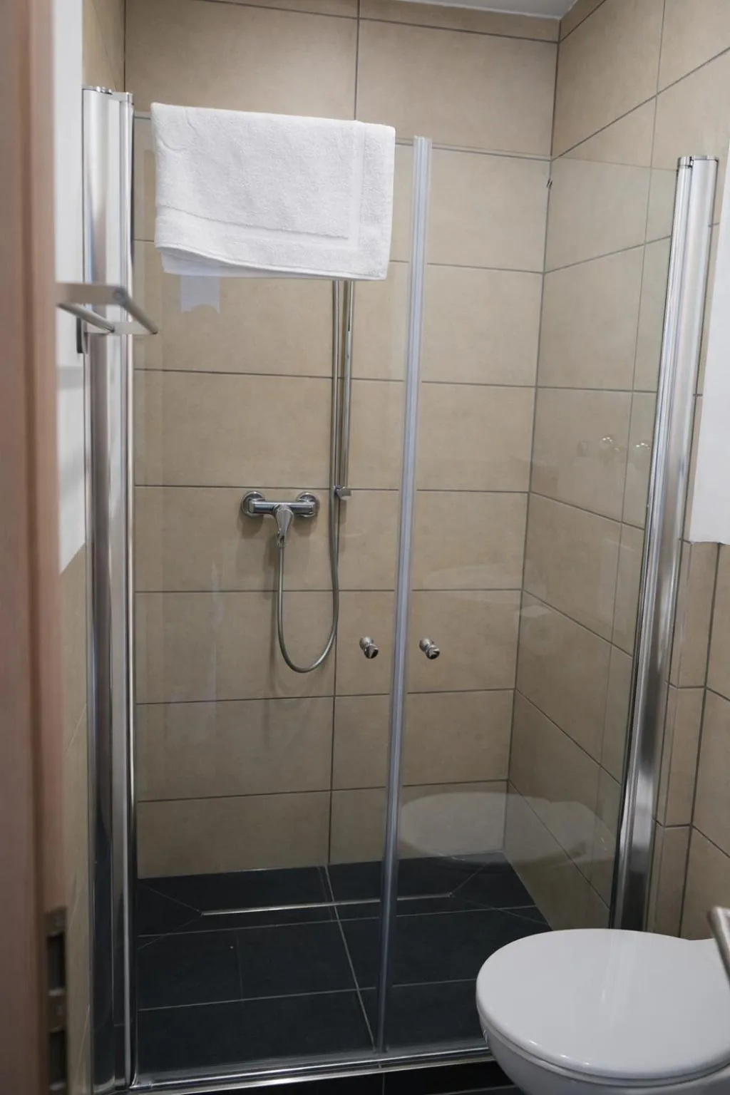 Shower in Hotel Central City Hbf Nürnberg Garni