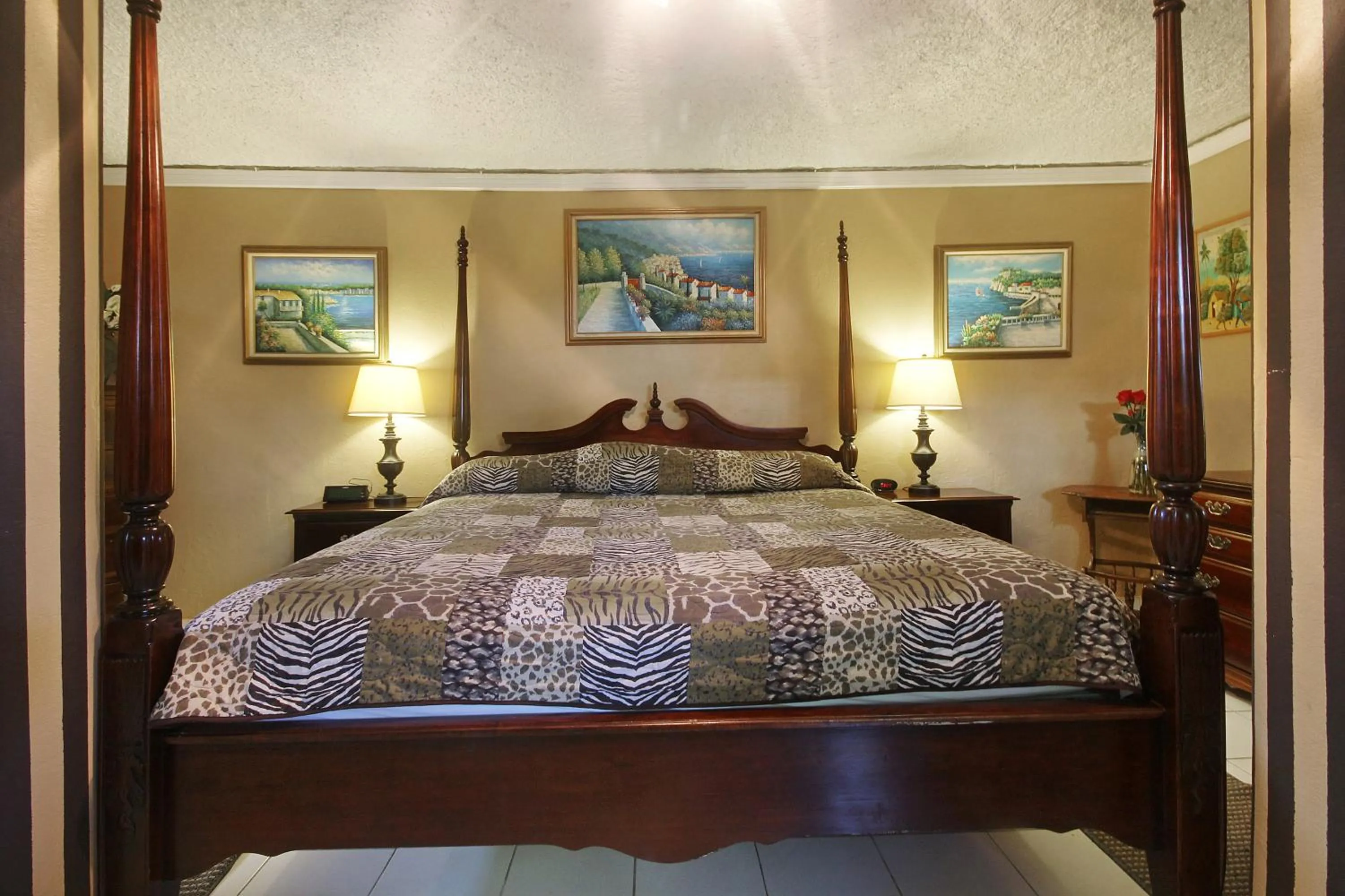 Bedroom, Bed in Mary's Boon Beach Resort & Spa