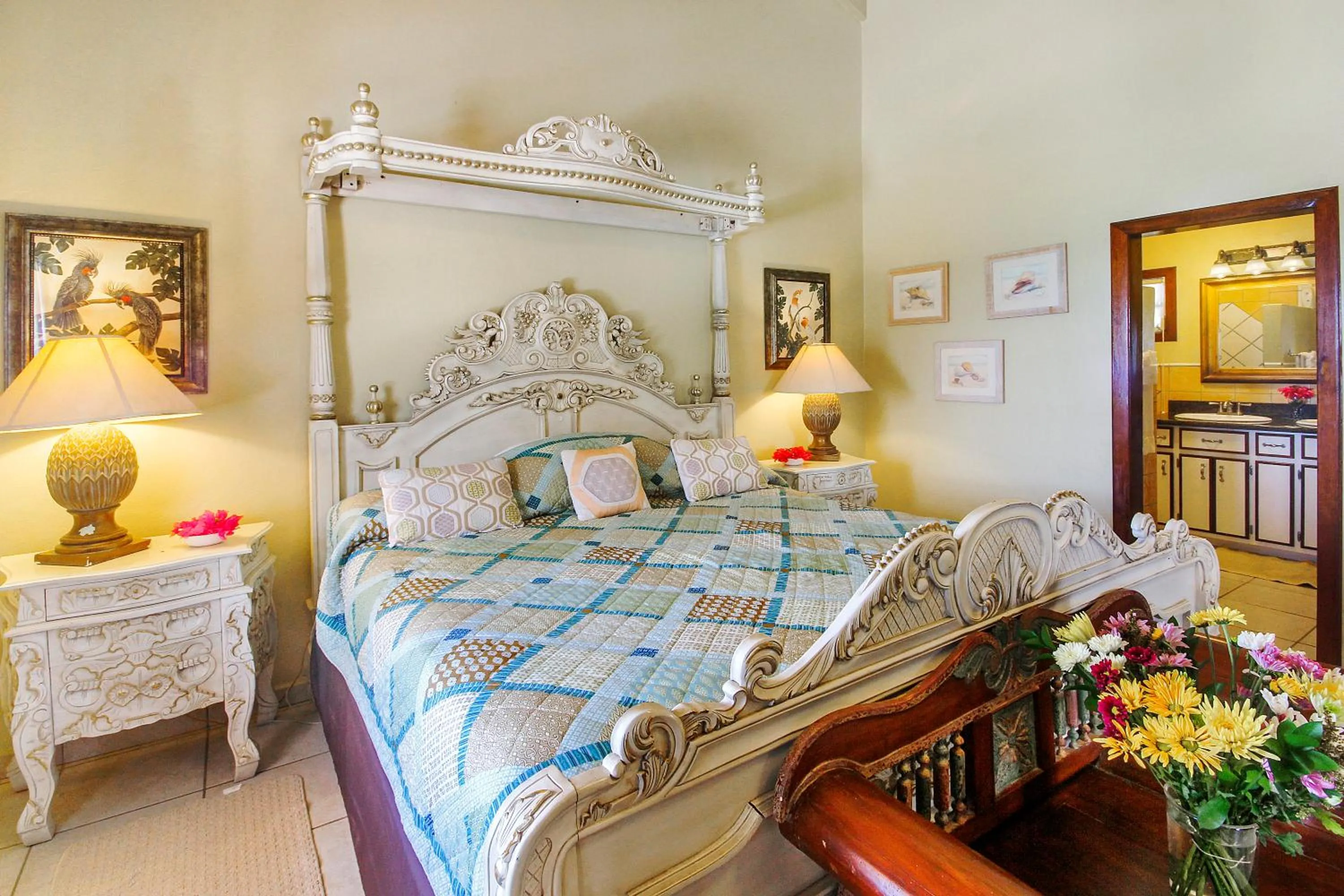 Bedroom, Bed in Mary's Boon Beach Resort & Spa