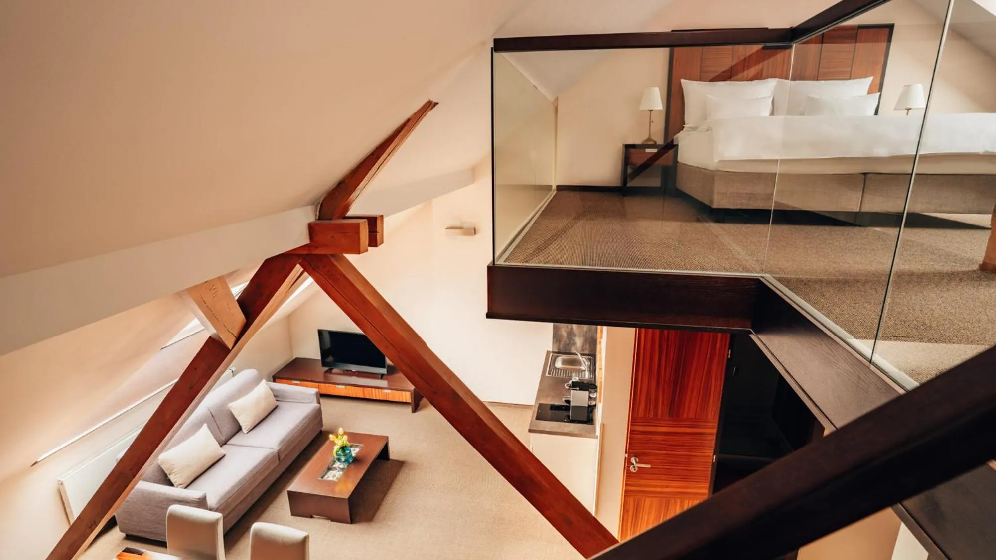 Bed in Boutique Hotel Klarov