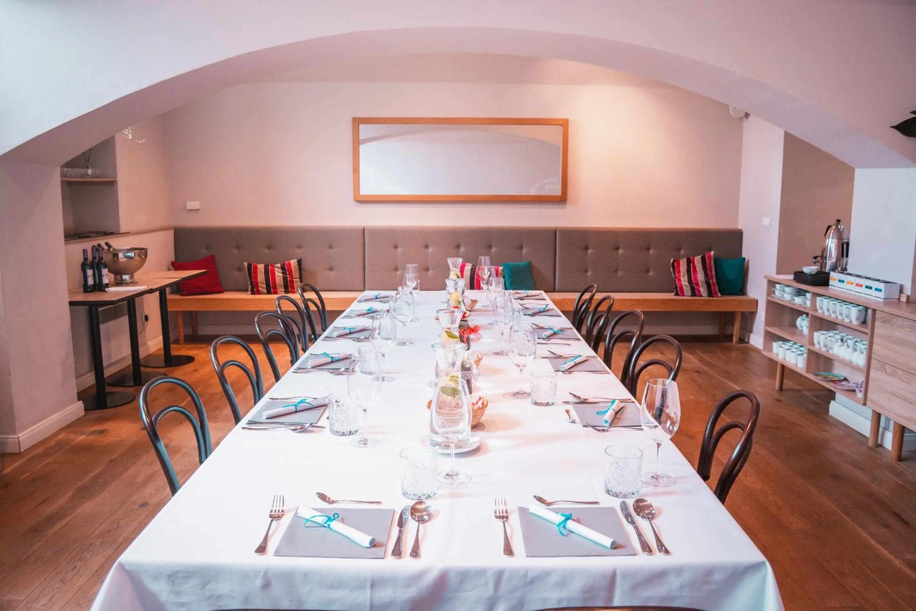 Restaurant/places to eat in Boutique Hotel Klarov
