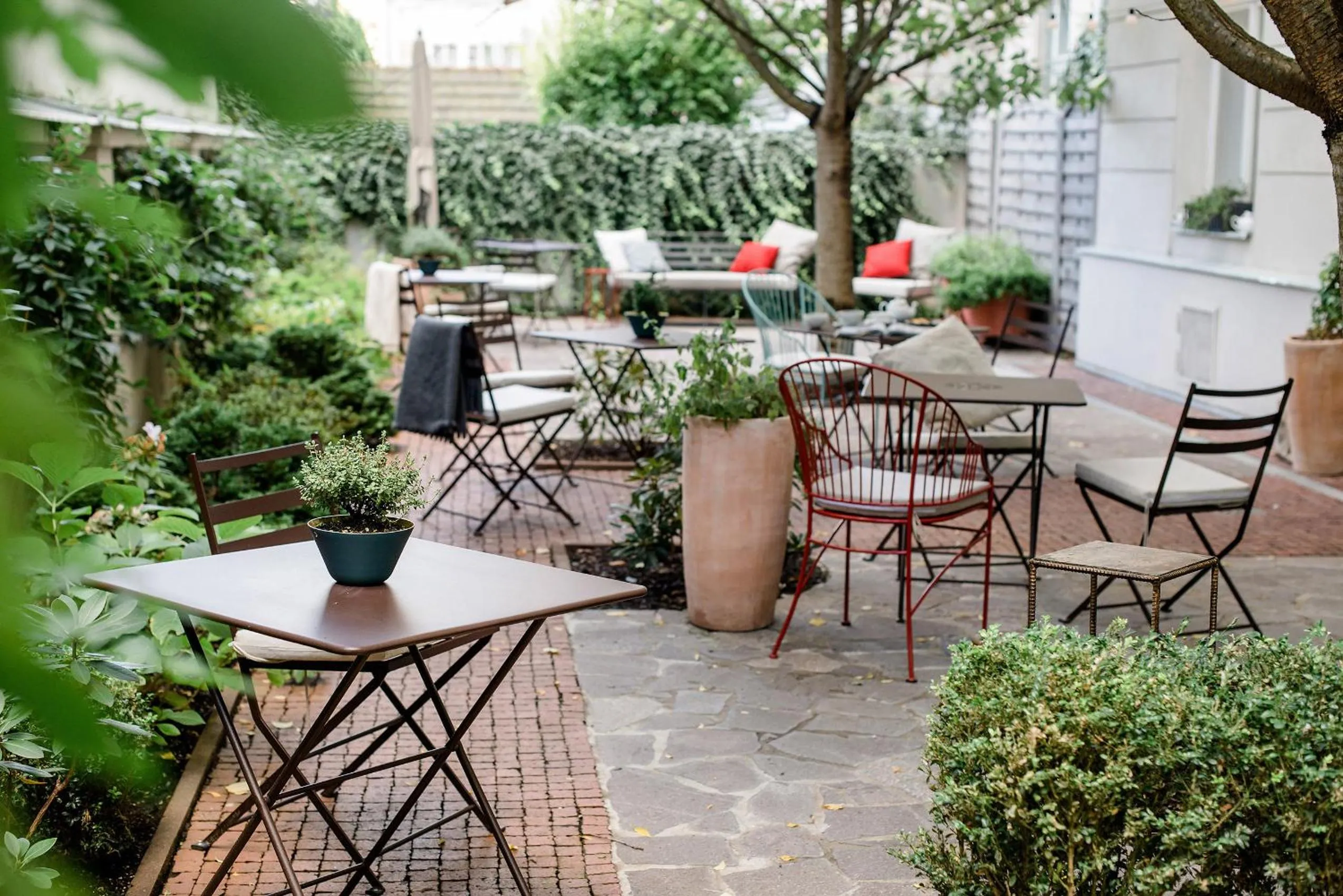 Patio in Boutique Hotel Klarov