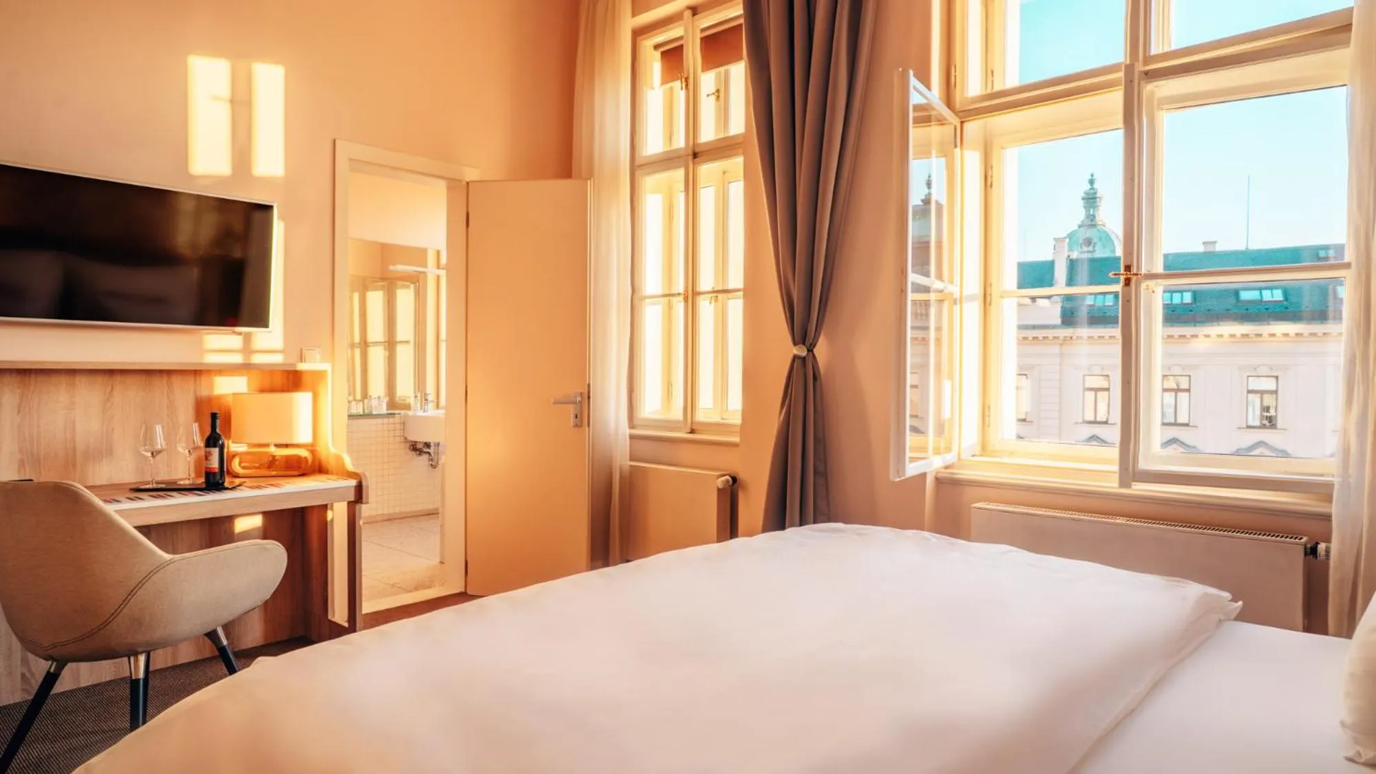 Bed in Boutique Hotel Klarov