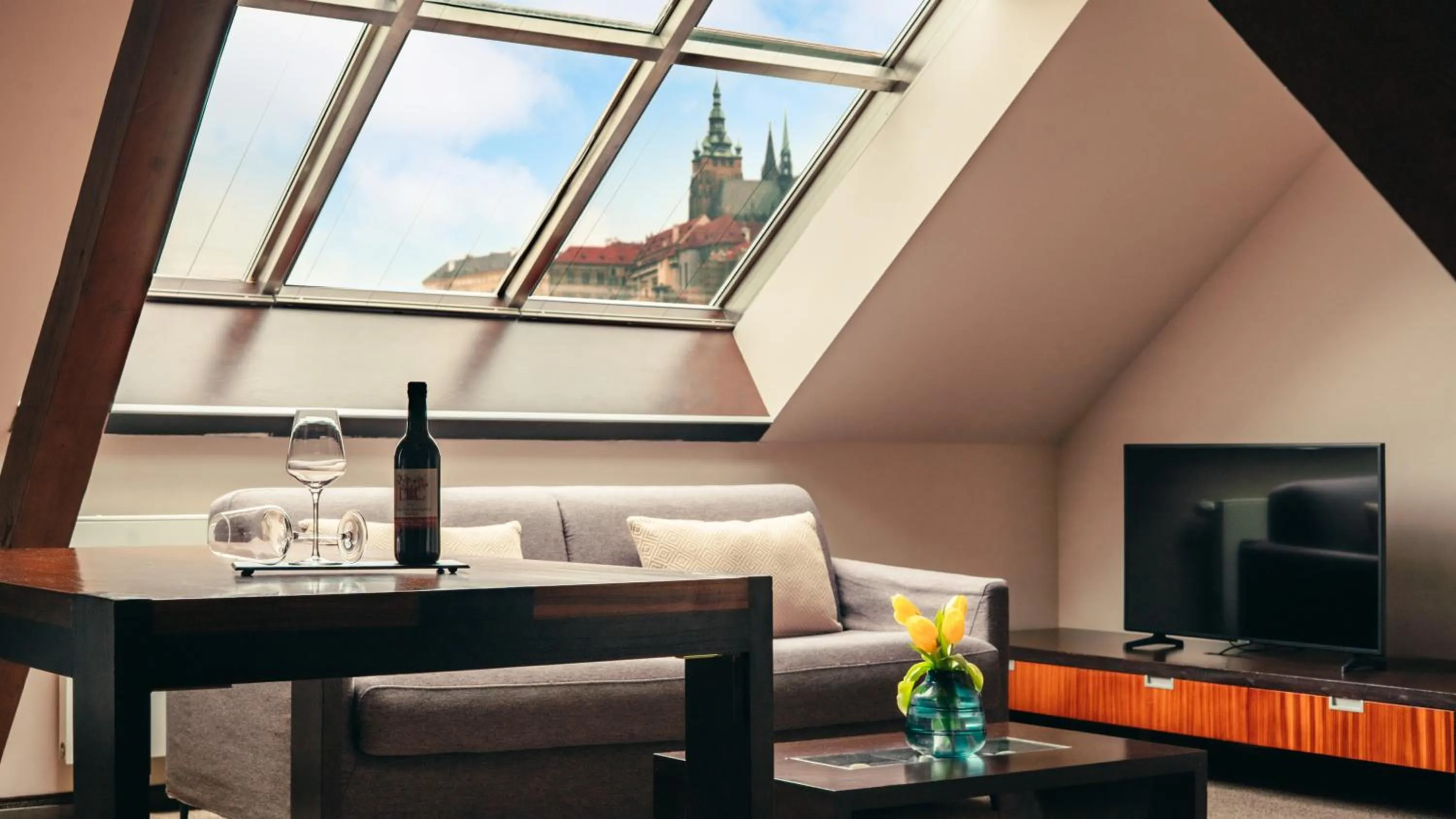 TV and multimedia in Boutique Hotel Klarov