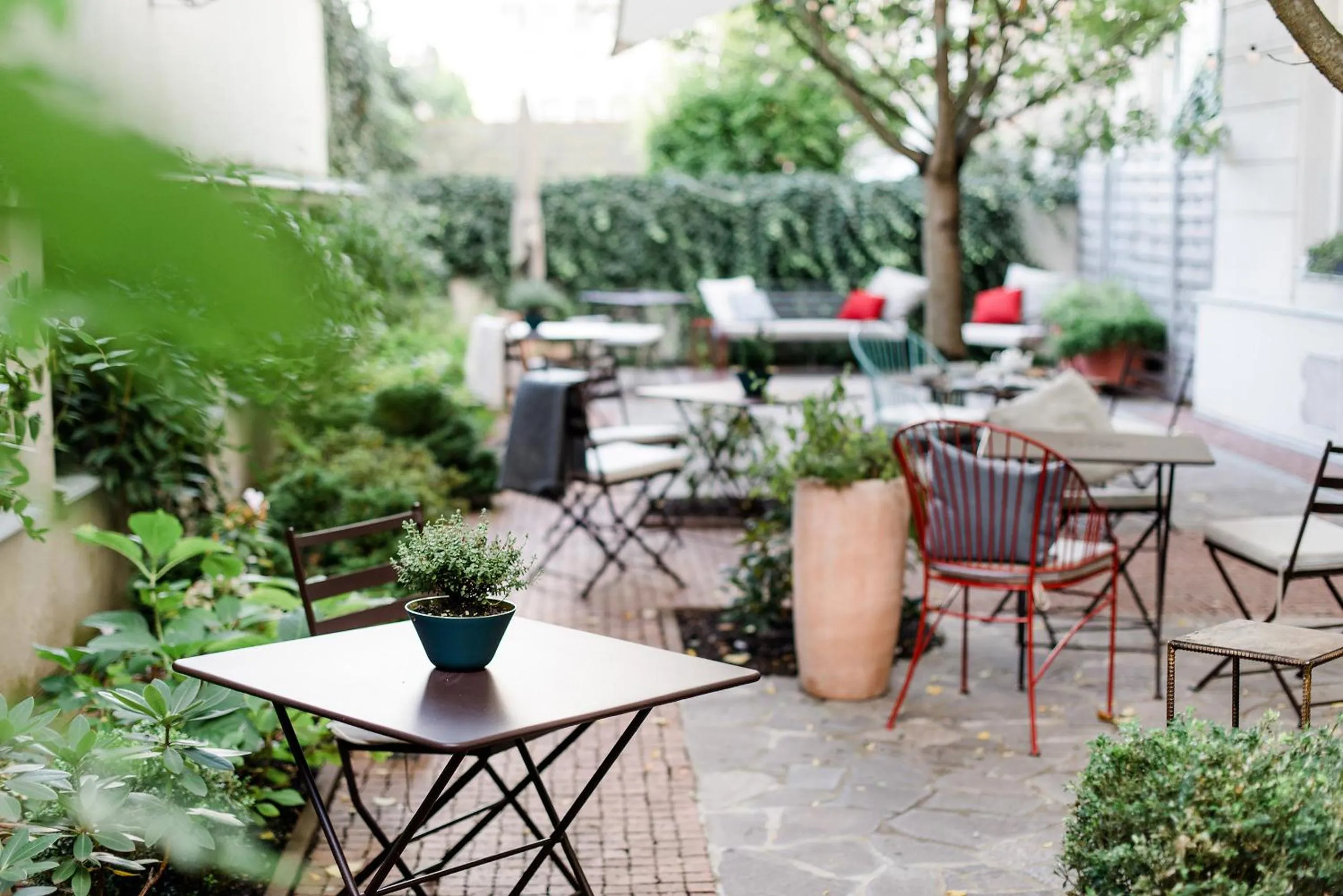 Patio in Boutique Hotel Klarov