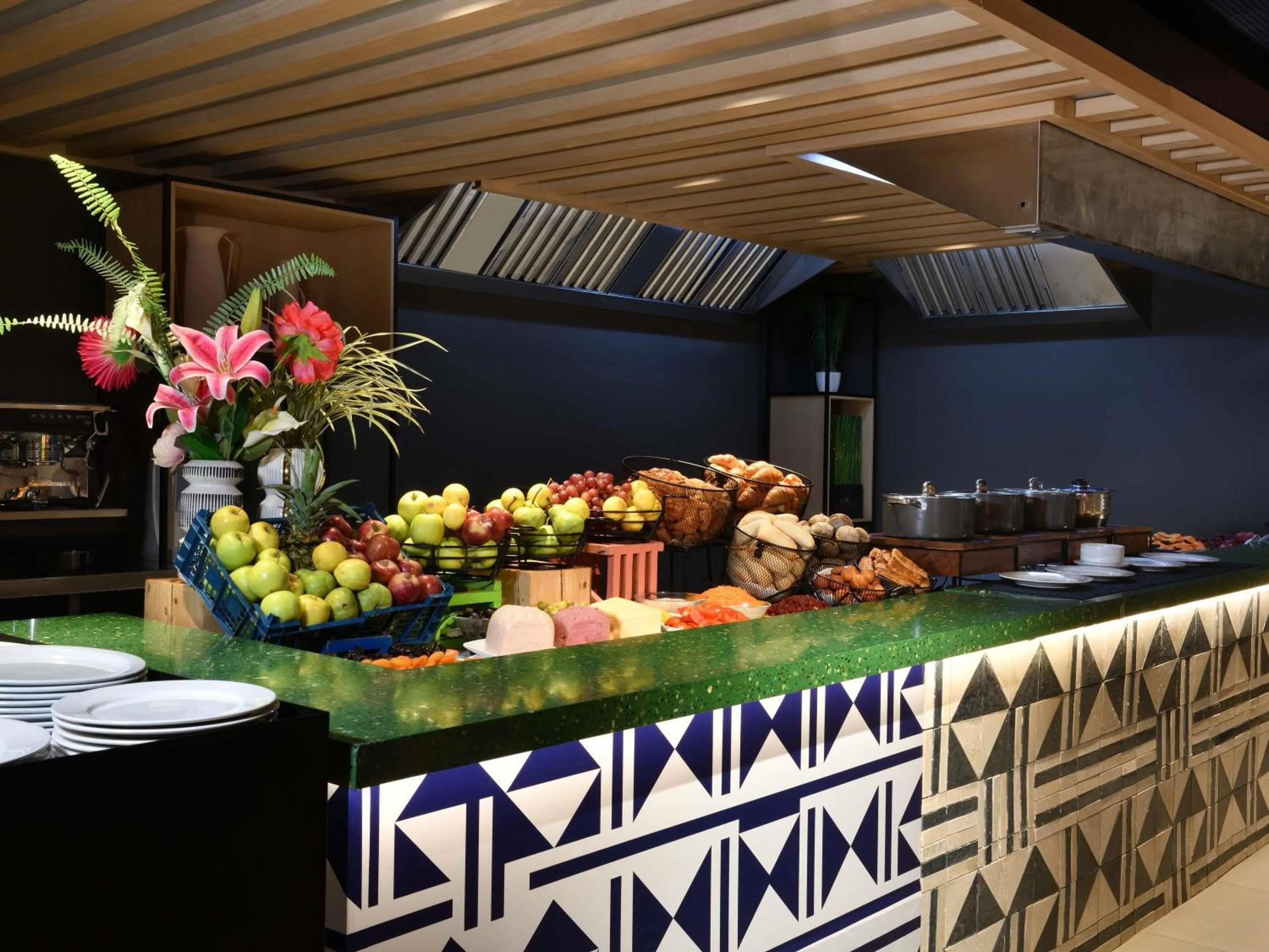 Breakfast in Ibis Styles Abidjan Plateau