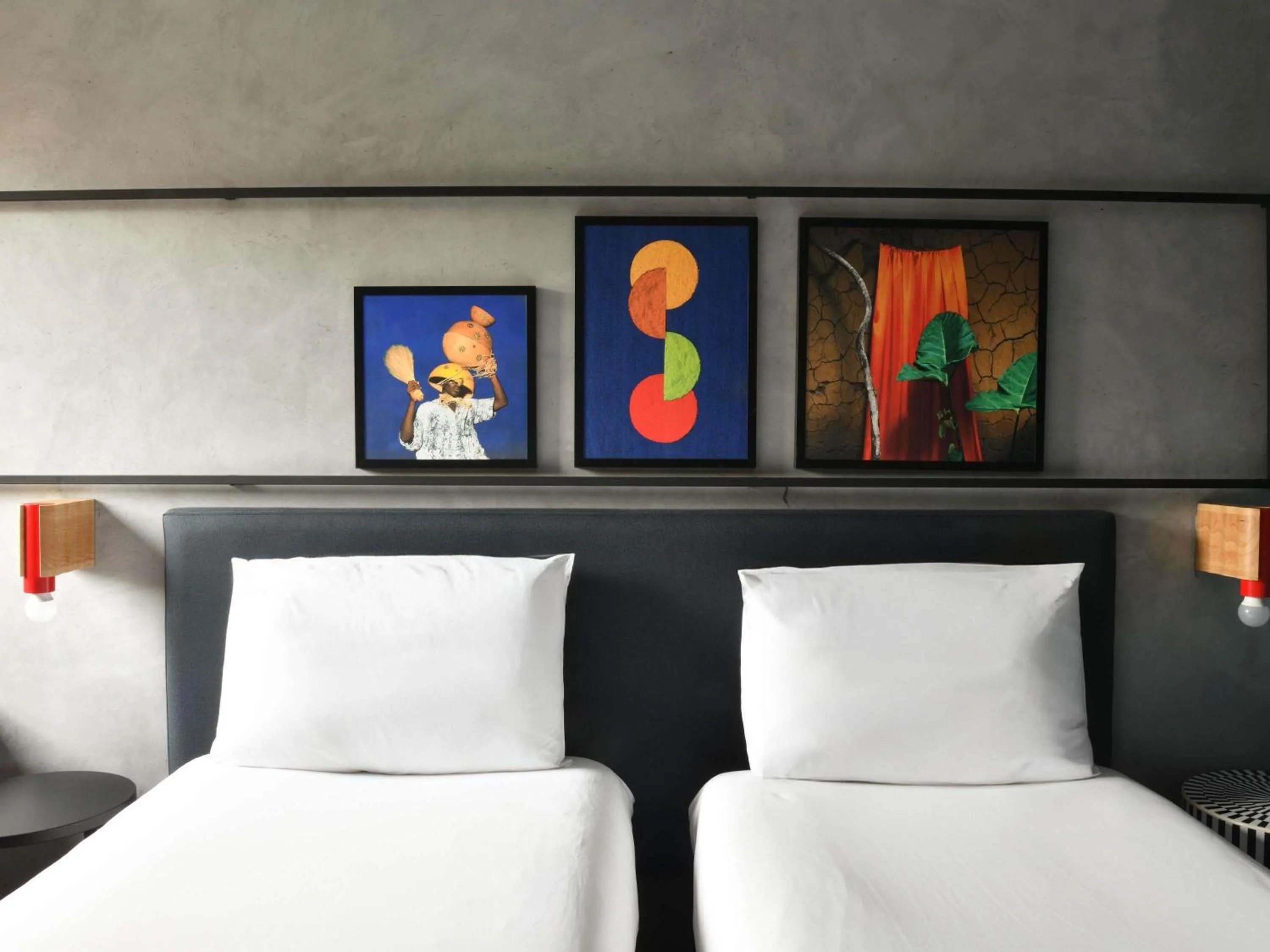 Bedroom, Bed in Ibis Styles Abidjan Plateau