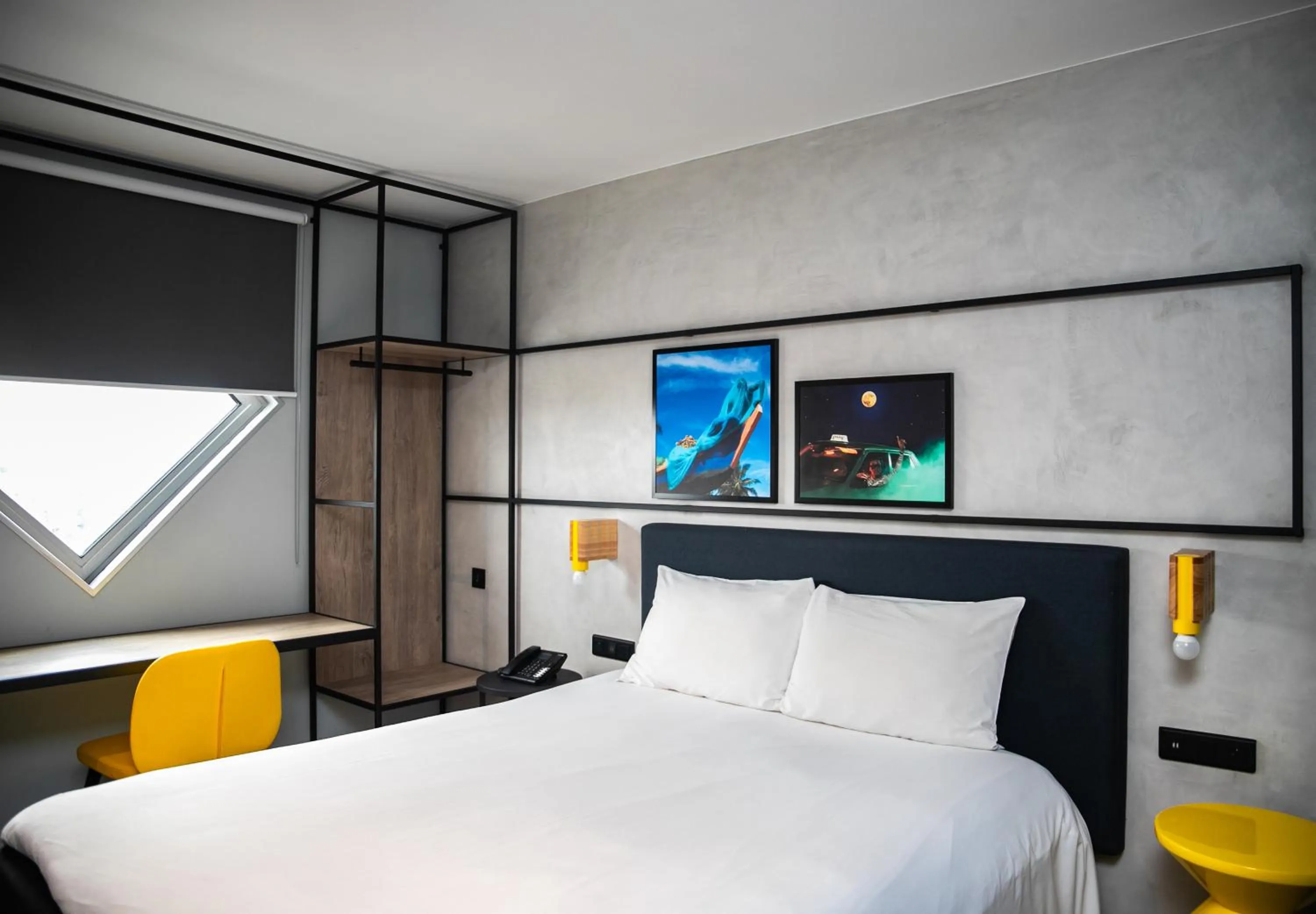 Bedroom, Bed in Ibis Styles Abidjan Marcory