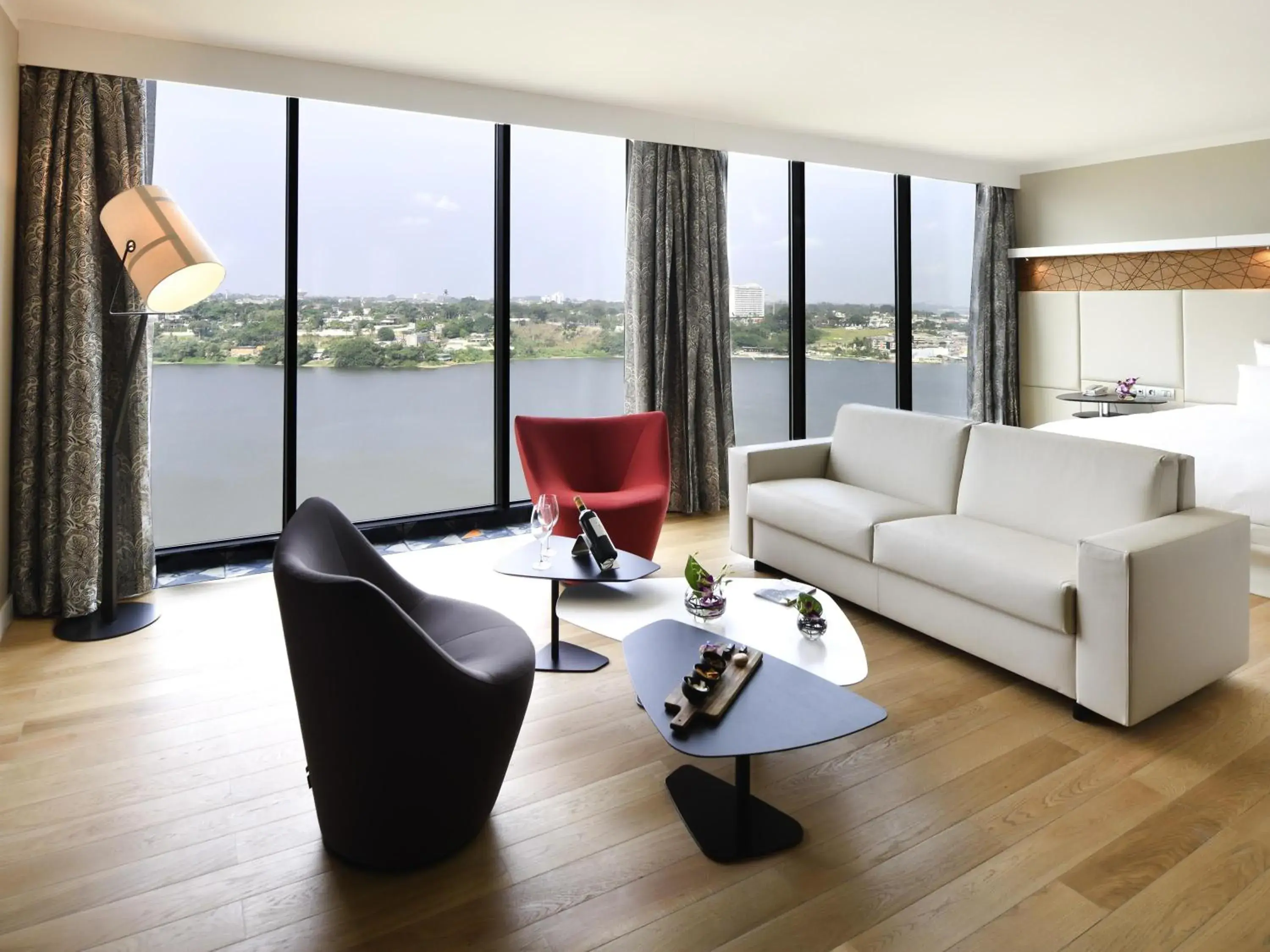 Premium Junior King Suite with Lagoon View in Pullman Abidjan Premium Junior King Suite with Lagoon View in Pullman Abidjan