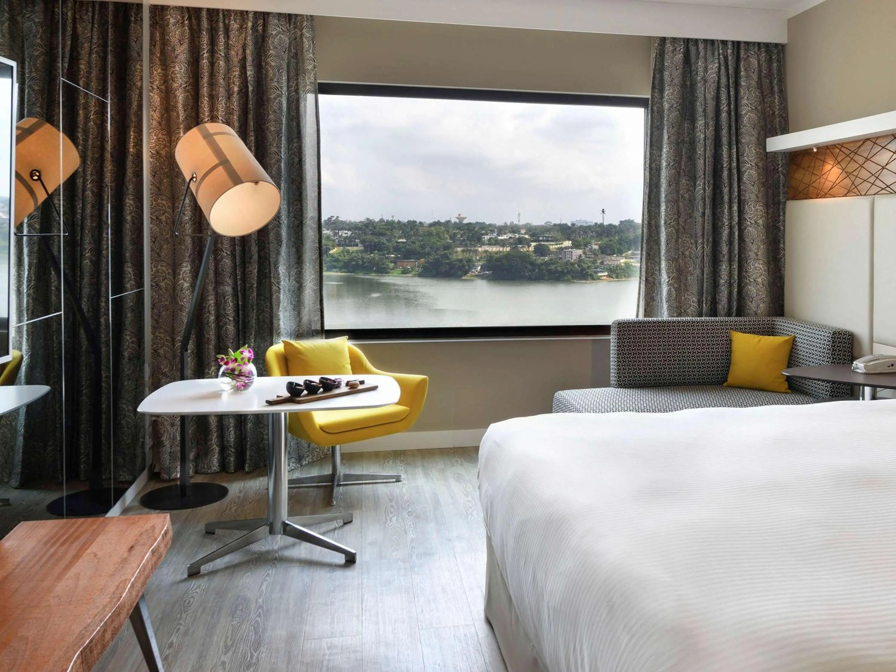 On site, Bed in Pullman Abidjan