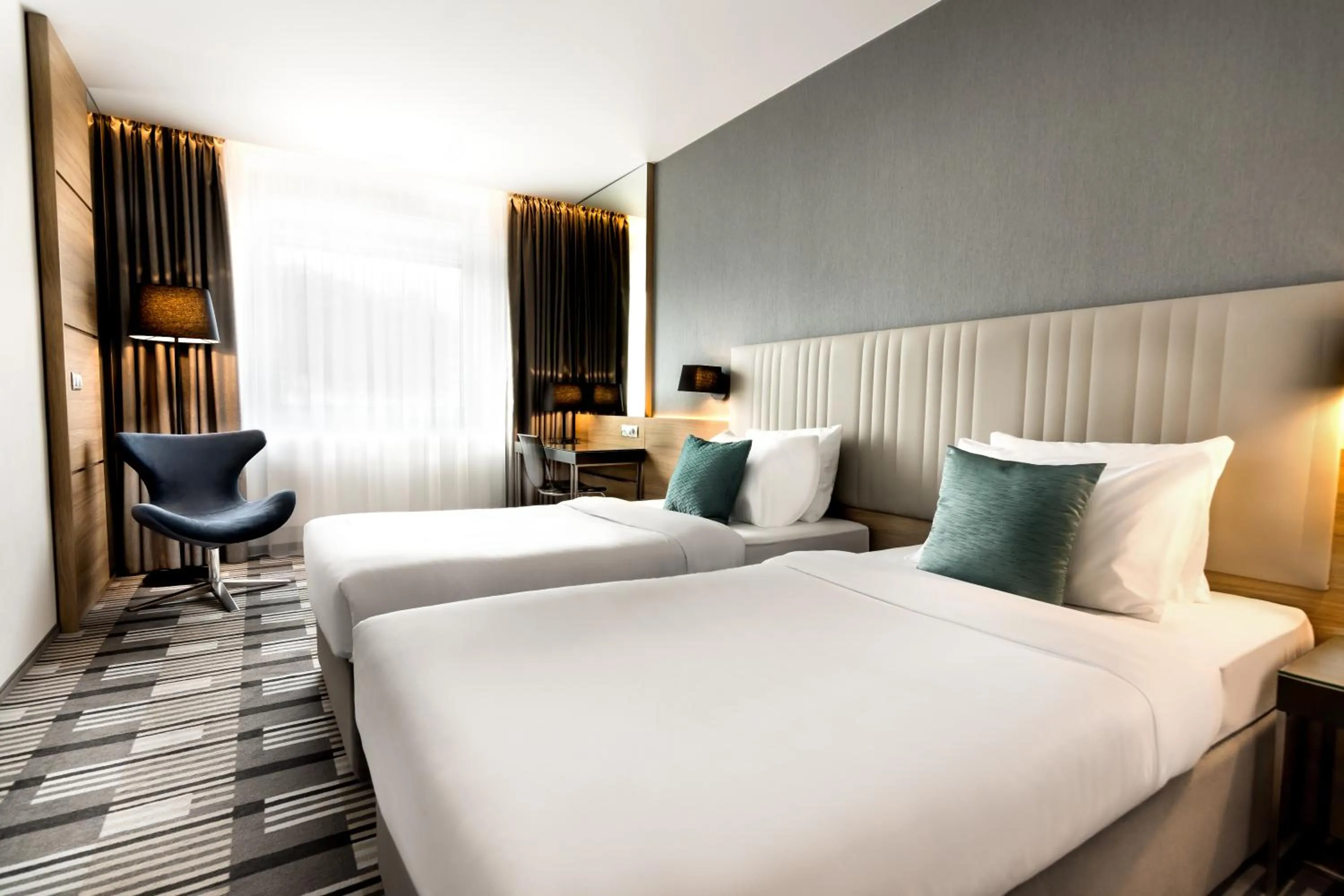 Photo of the whole room, Bed in Hotel International Brno