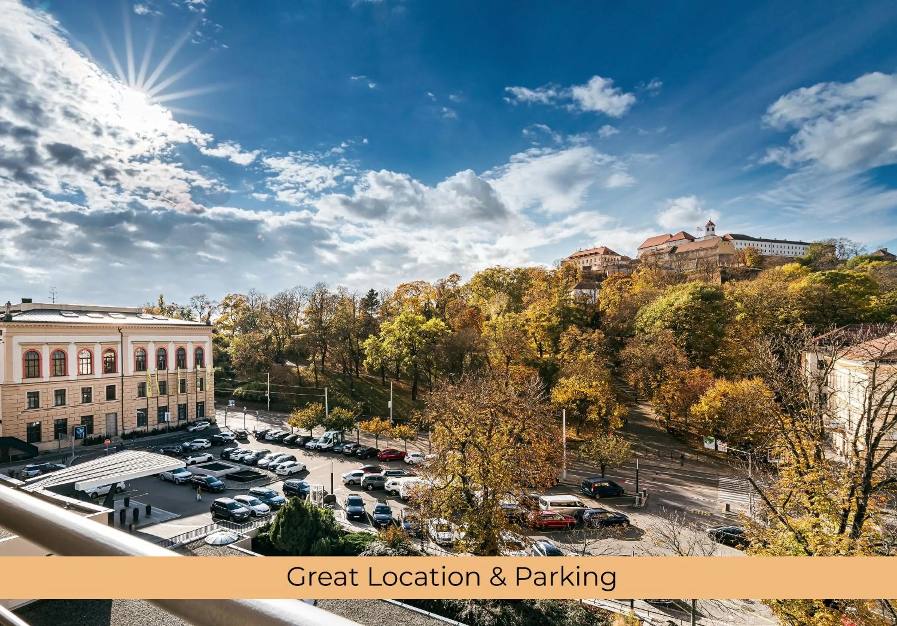 Property building in Hotel International Brno