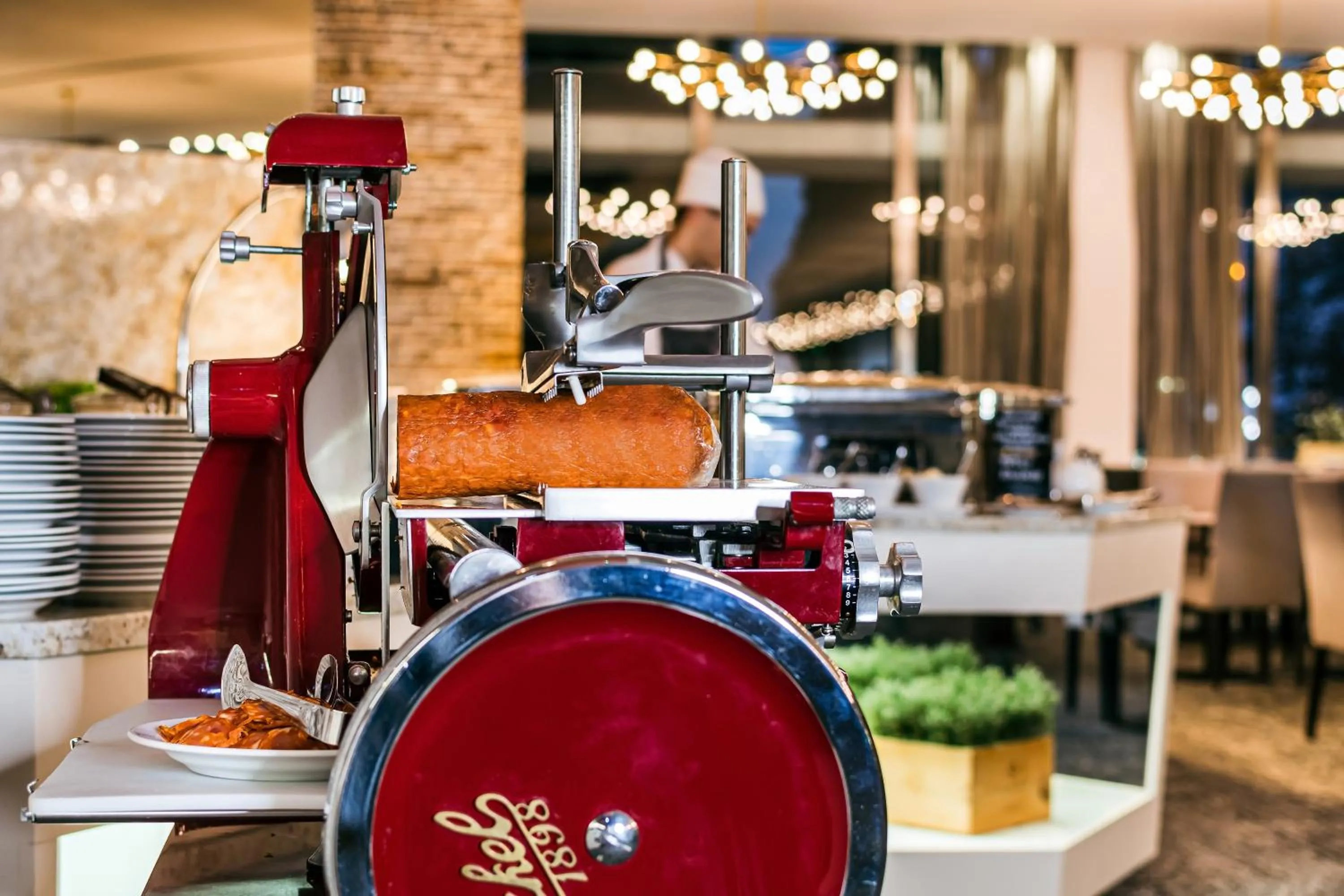 Buffet breakfast in Hotel International Brno