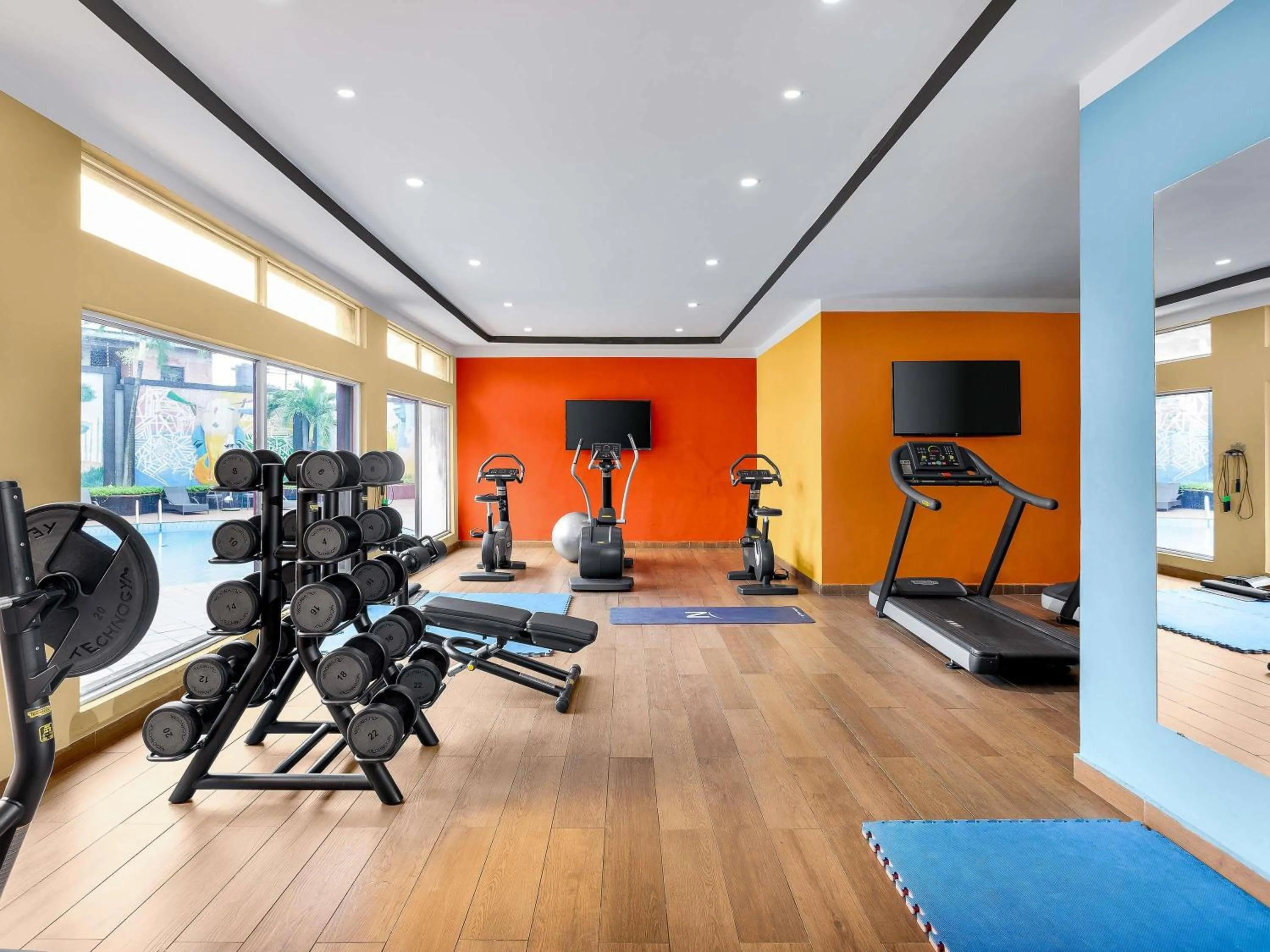 Fitness centre/facilities in Novotel Port Harcourt