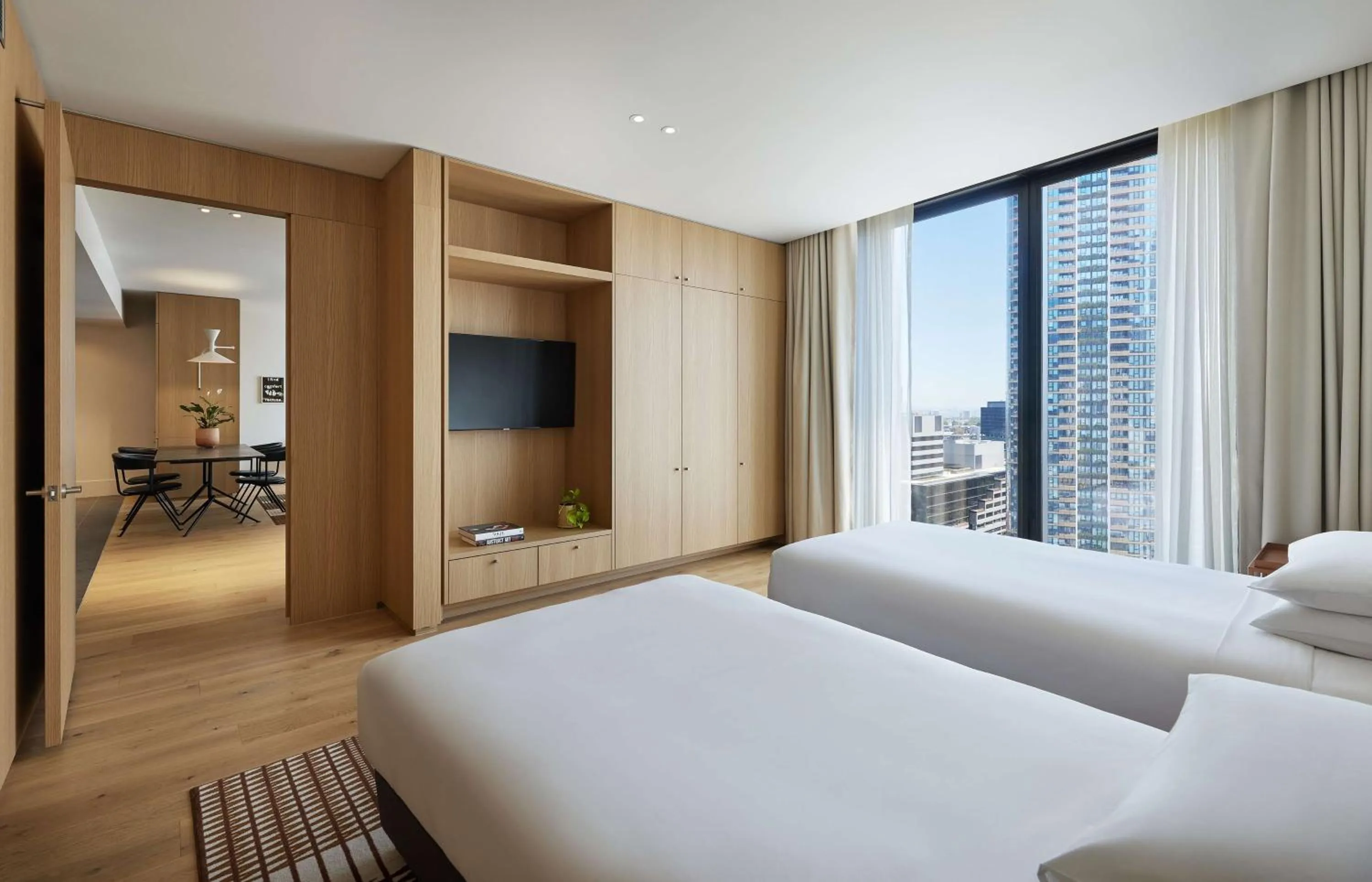 Photo of the whole room, Bed in Hyatt Centric Melbourne