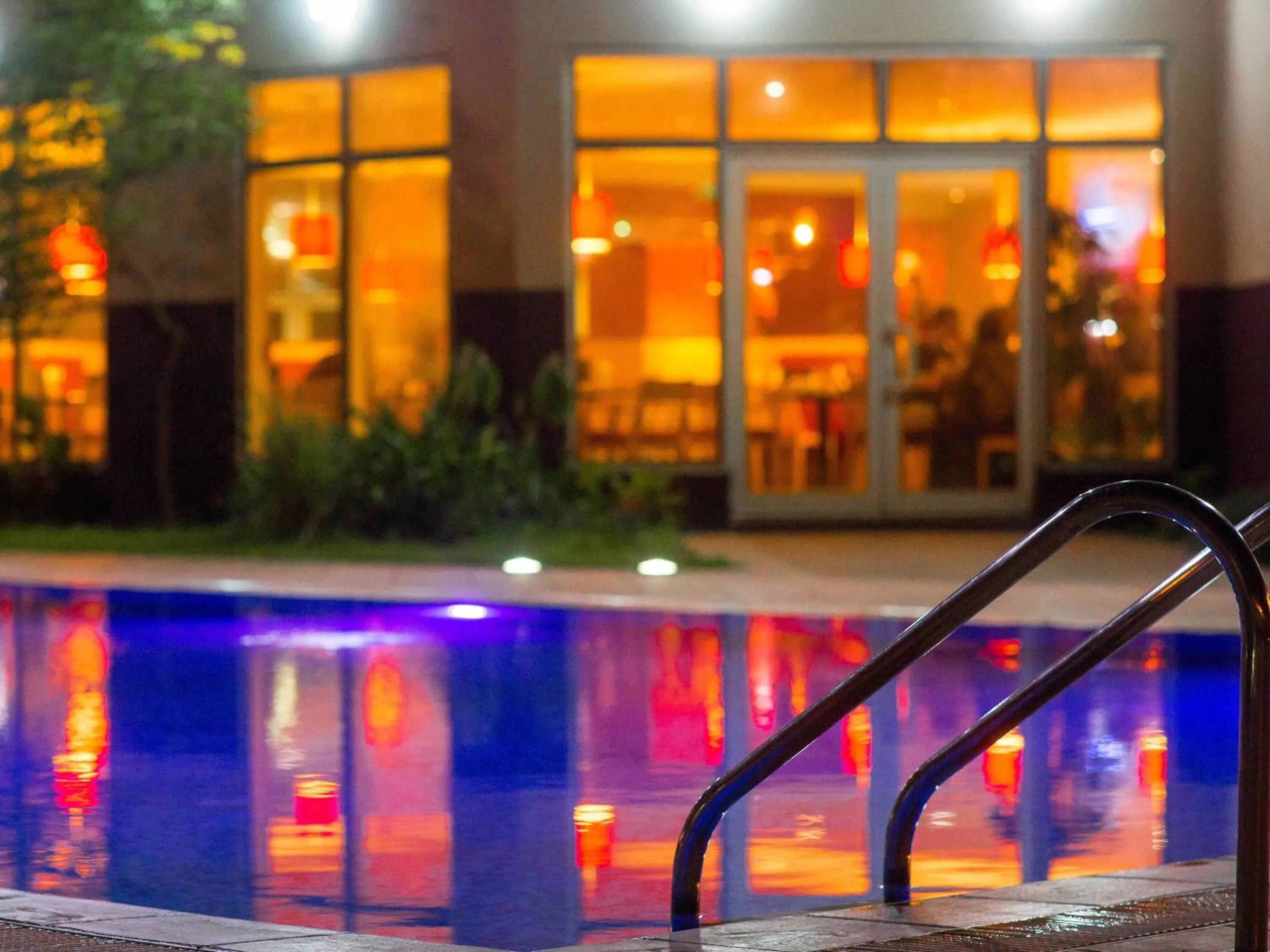 Pool view in Ibis Lagos Airport