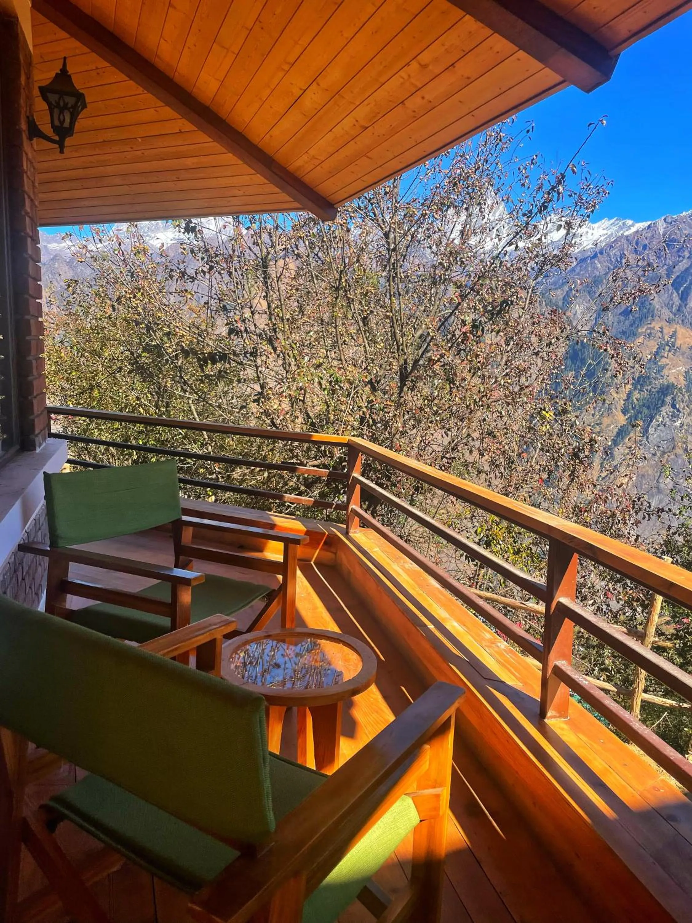 Balcony/Terrace in Casa Himalaya, Auli