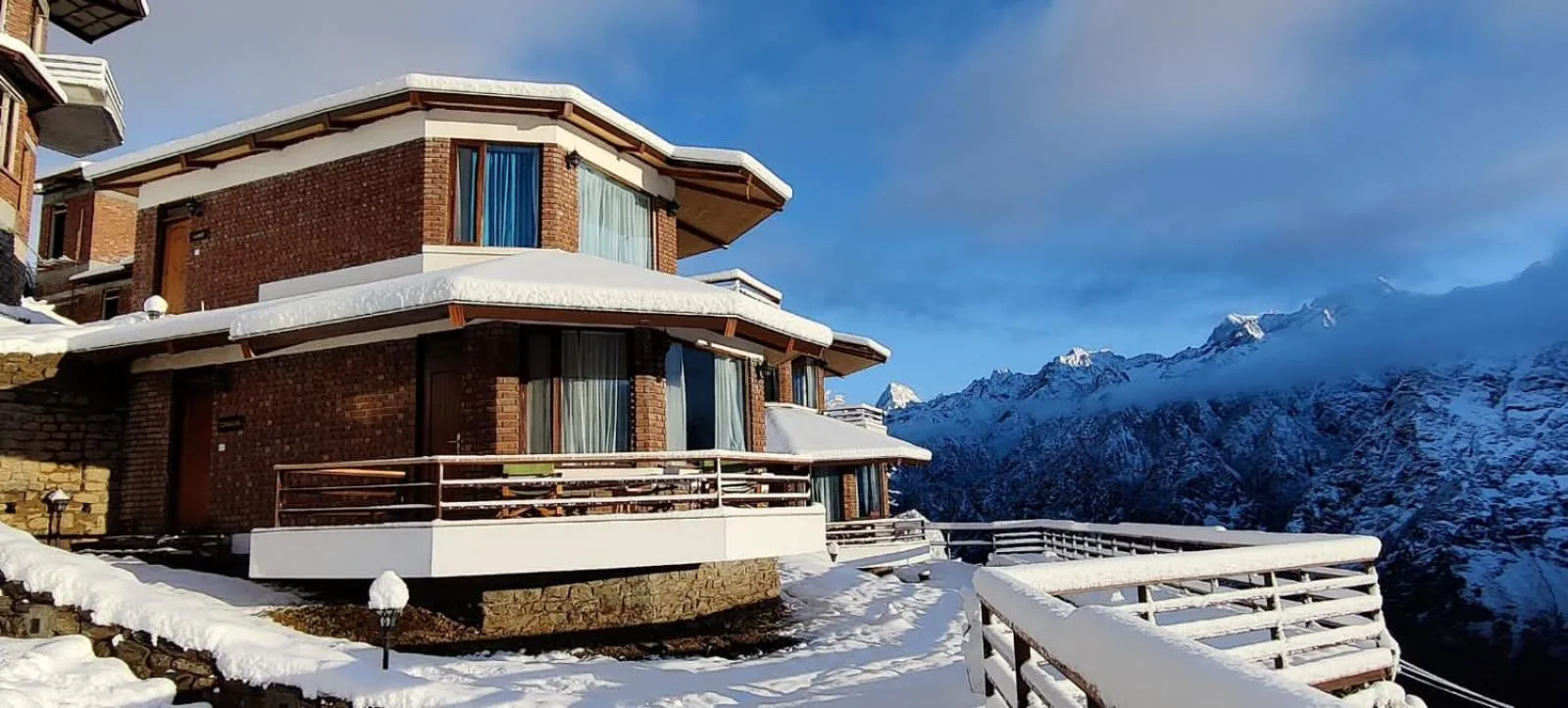 Natural landscape in Casa Himalaya, Auli