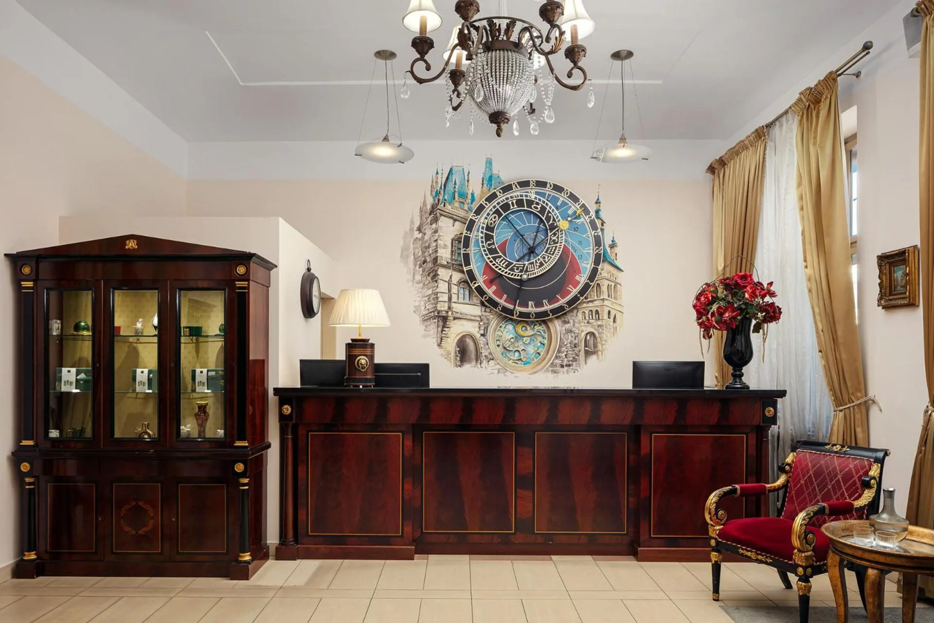 Lobby or reception in EA Embassy Prague Hotel