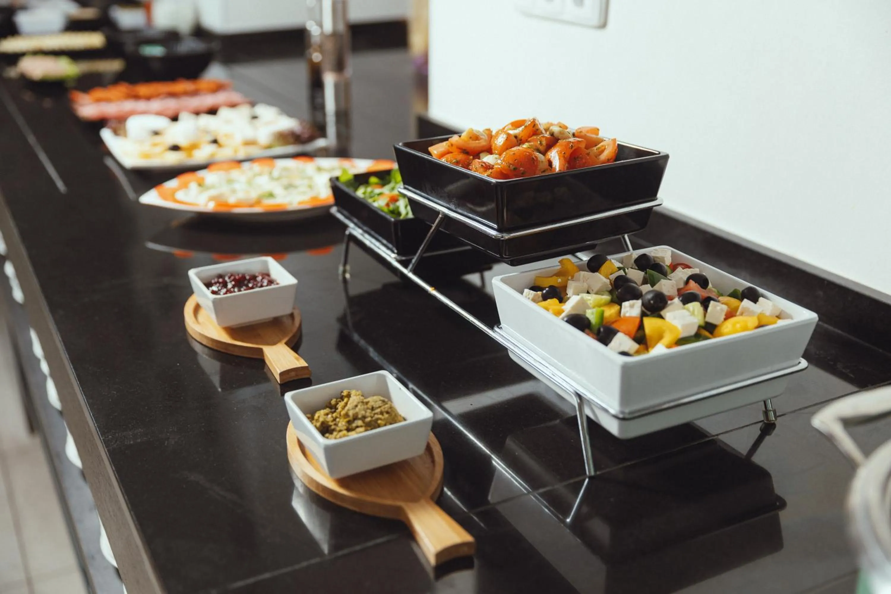 Food in EA Embassy Prague Hotel