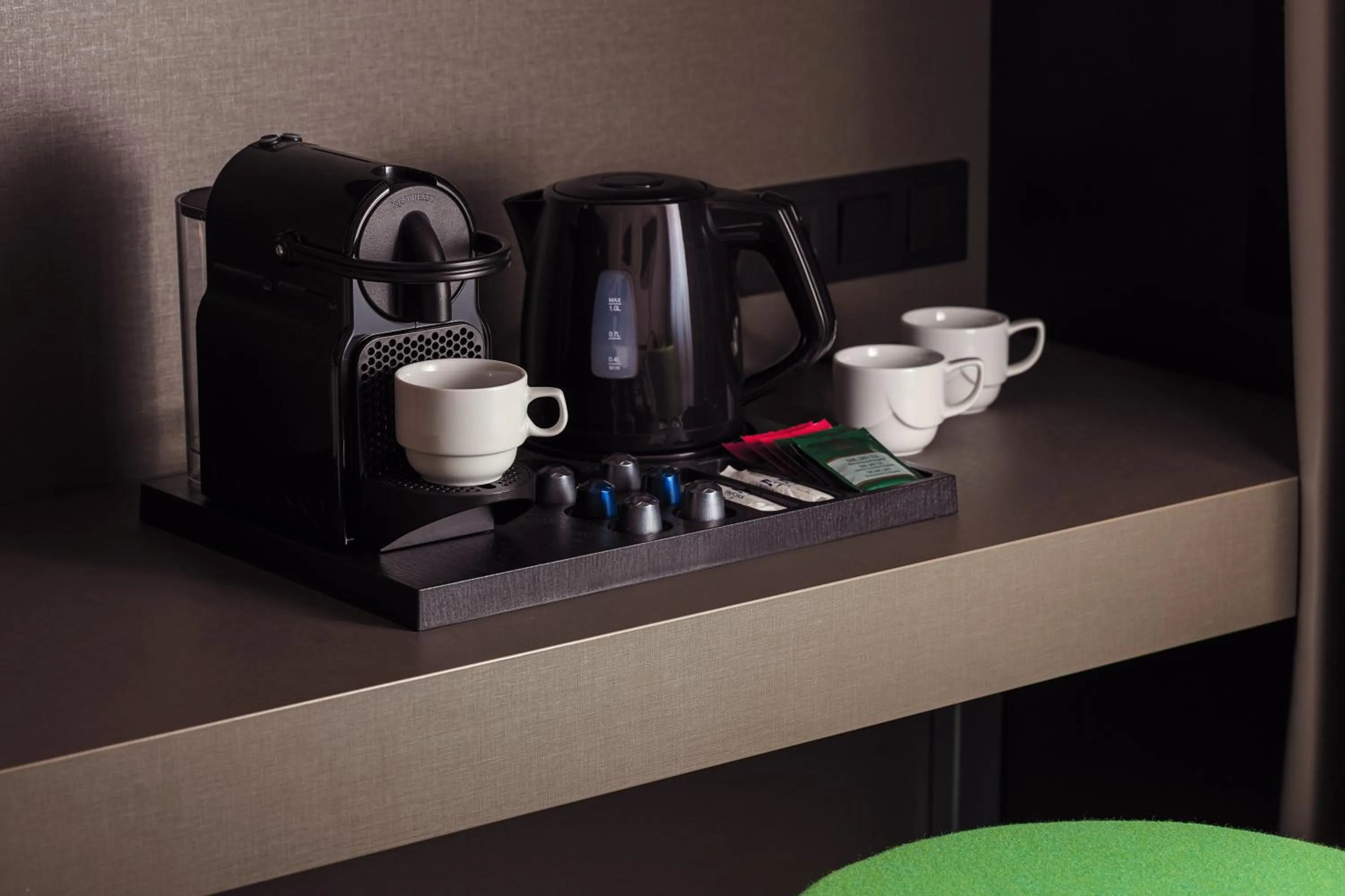 Coffee/tea facilities in EA Embassy Prague Hotel